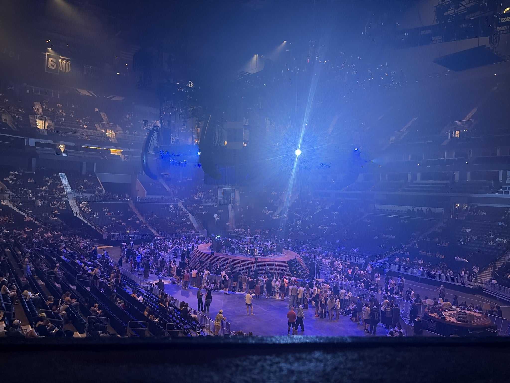 Real Fan View taken from Section 111 at Spectrum Center - Charlotte by Annie M