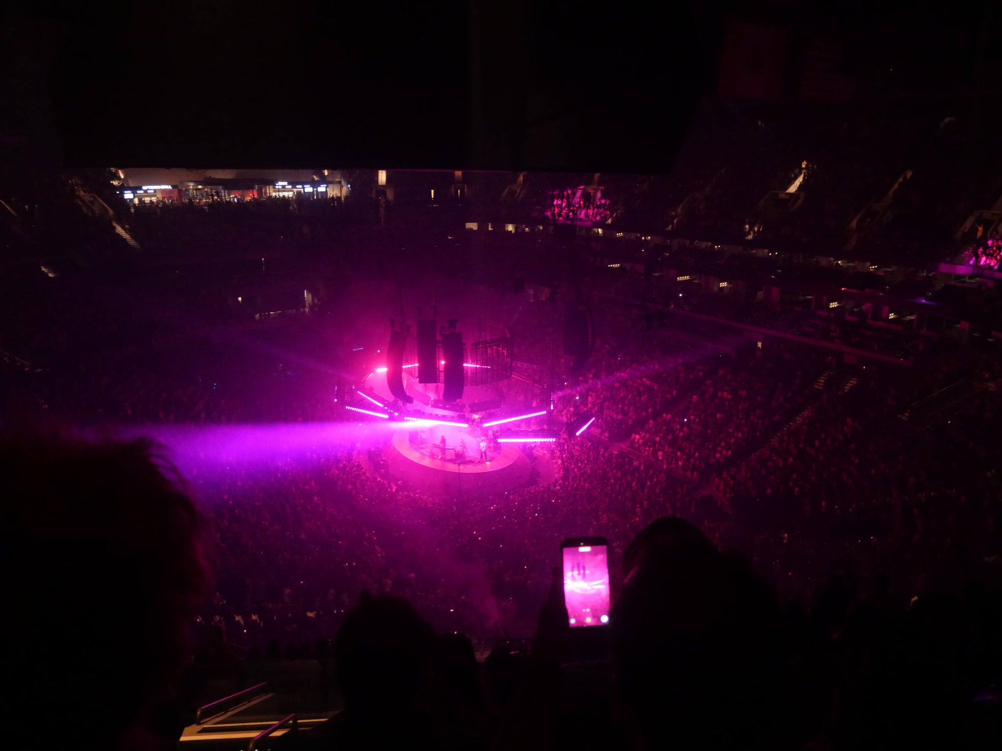 Real Fan View taken from Section 203 at Spectrum Center - Charlotte by Morgan B