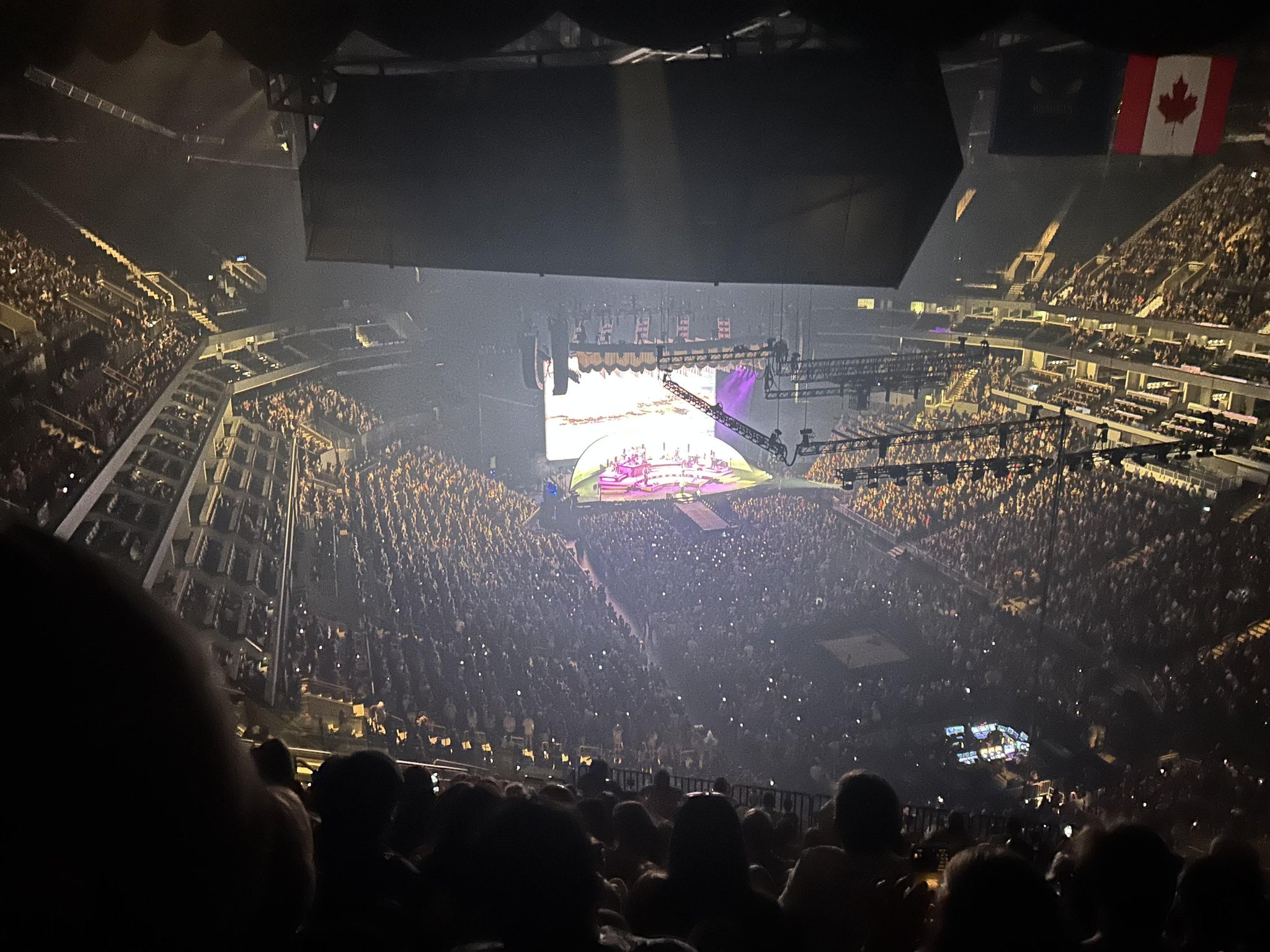 Real Fan View taken from Section 203 at Spectrum Center - Charlotte by Erica C