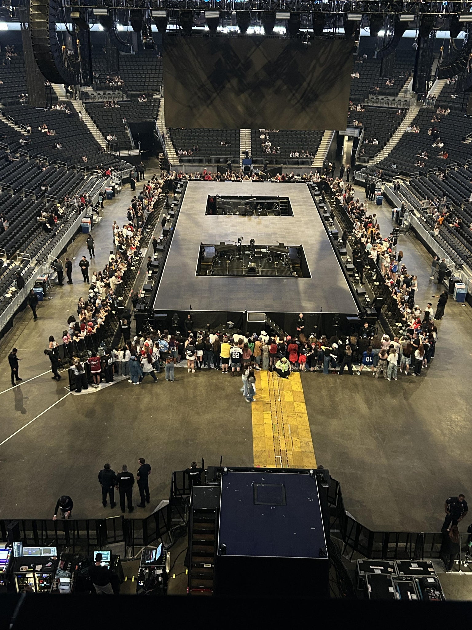 Real Fan View taken from Section 217 at Spectrum Center - Charlotte by Jon M