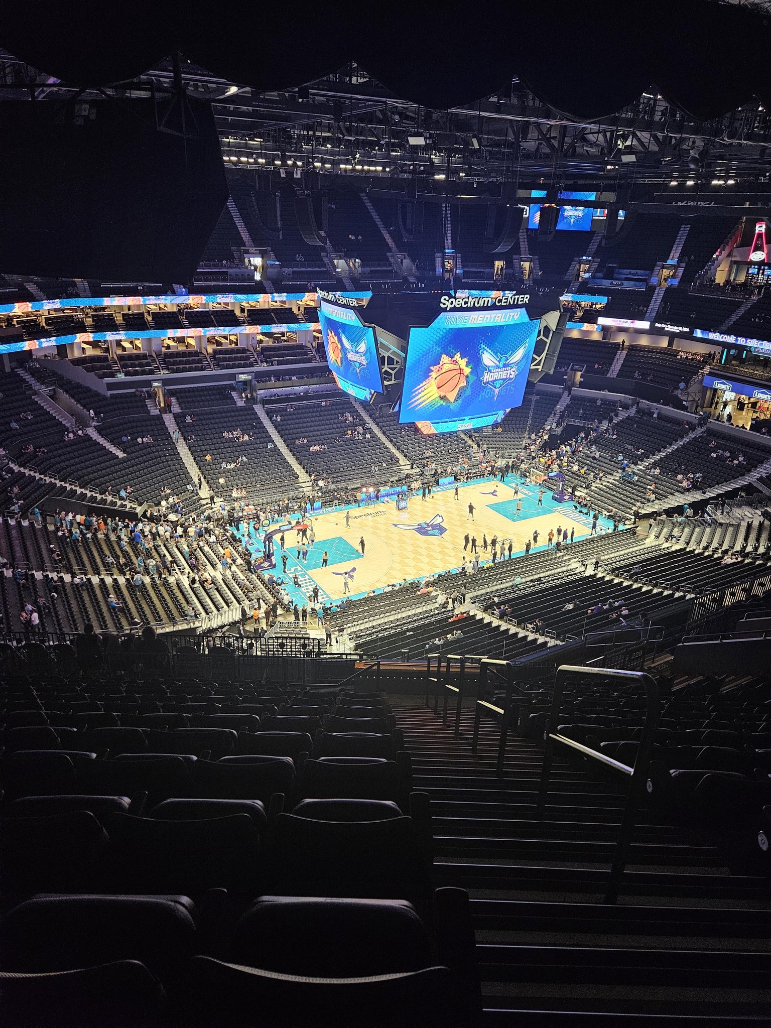 Real Fan View taken from Section 229 at Spectrum Center - Charlotte by Daniel C