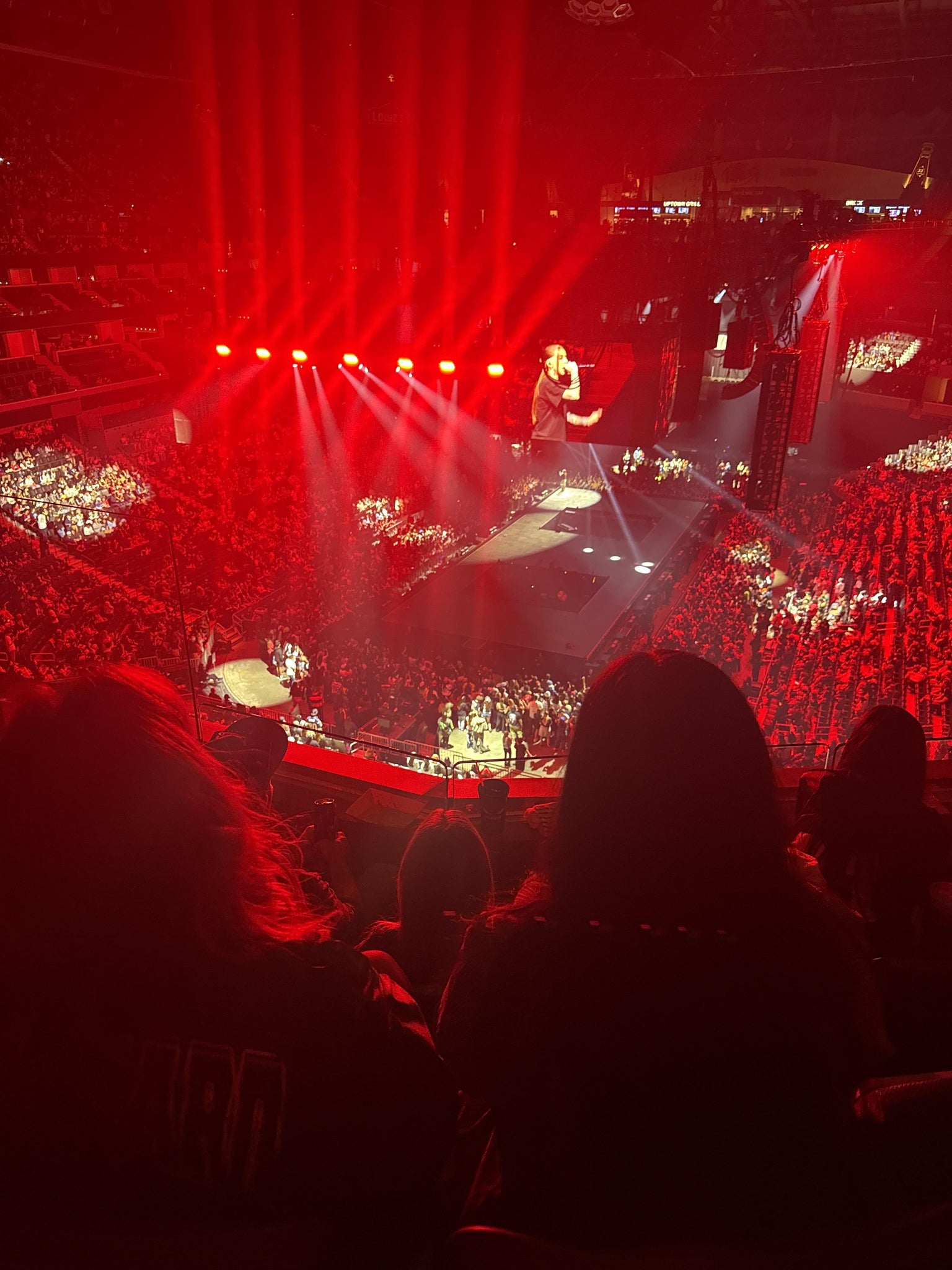 Real Fan View taken from Section 232 at Spectrum Center - Charlotte by Hailey C