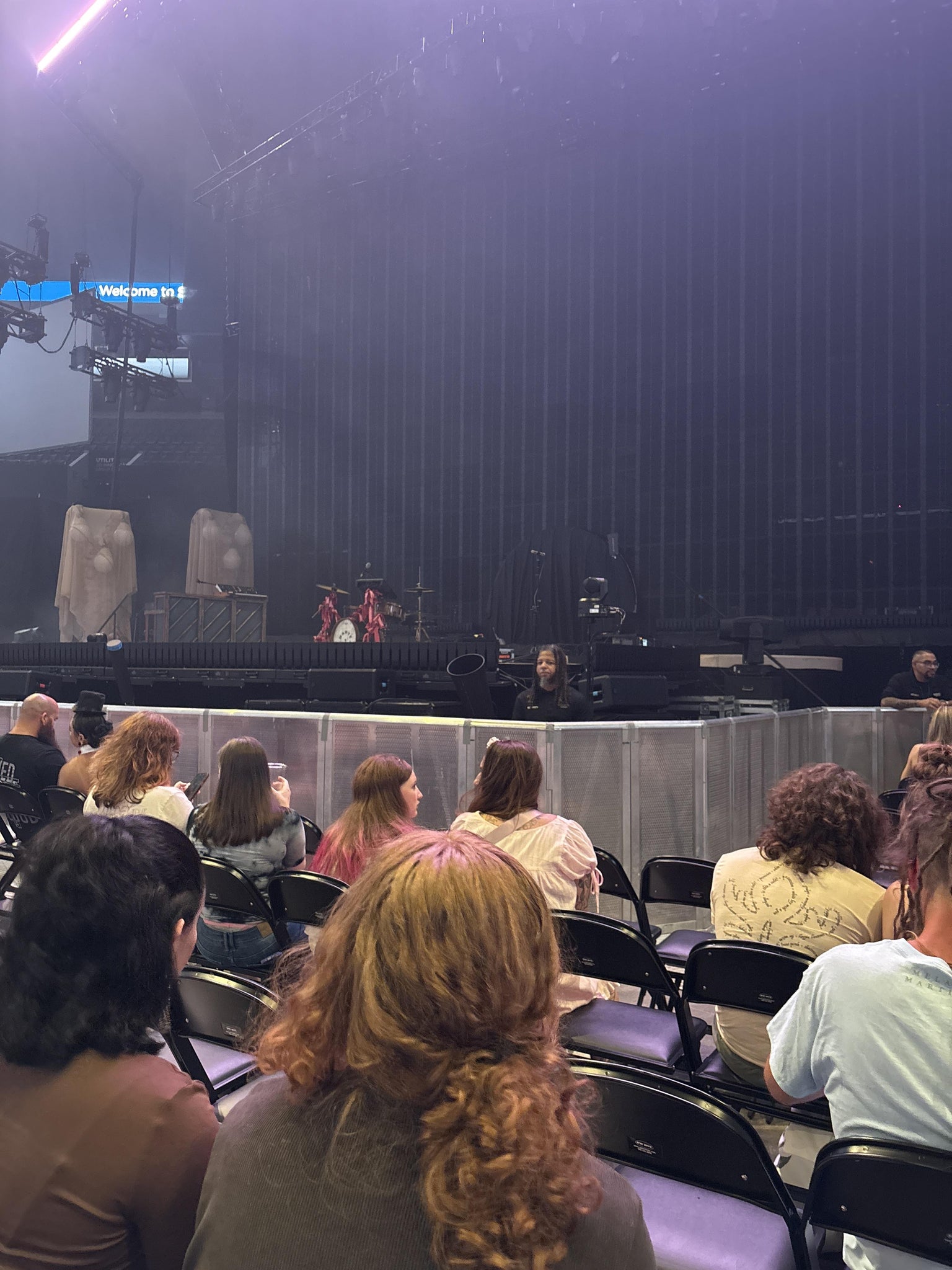 Real Fan View taken from Floor 1 at Spectrum Center - Charlotte by Pricillia J