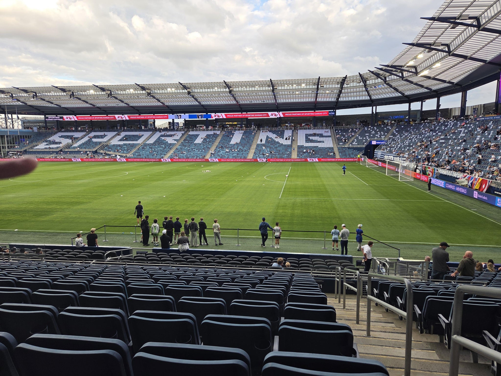 Vue réelle des fans prise de la Section 111 au site Sporting Park par Brendon F