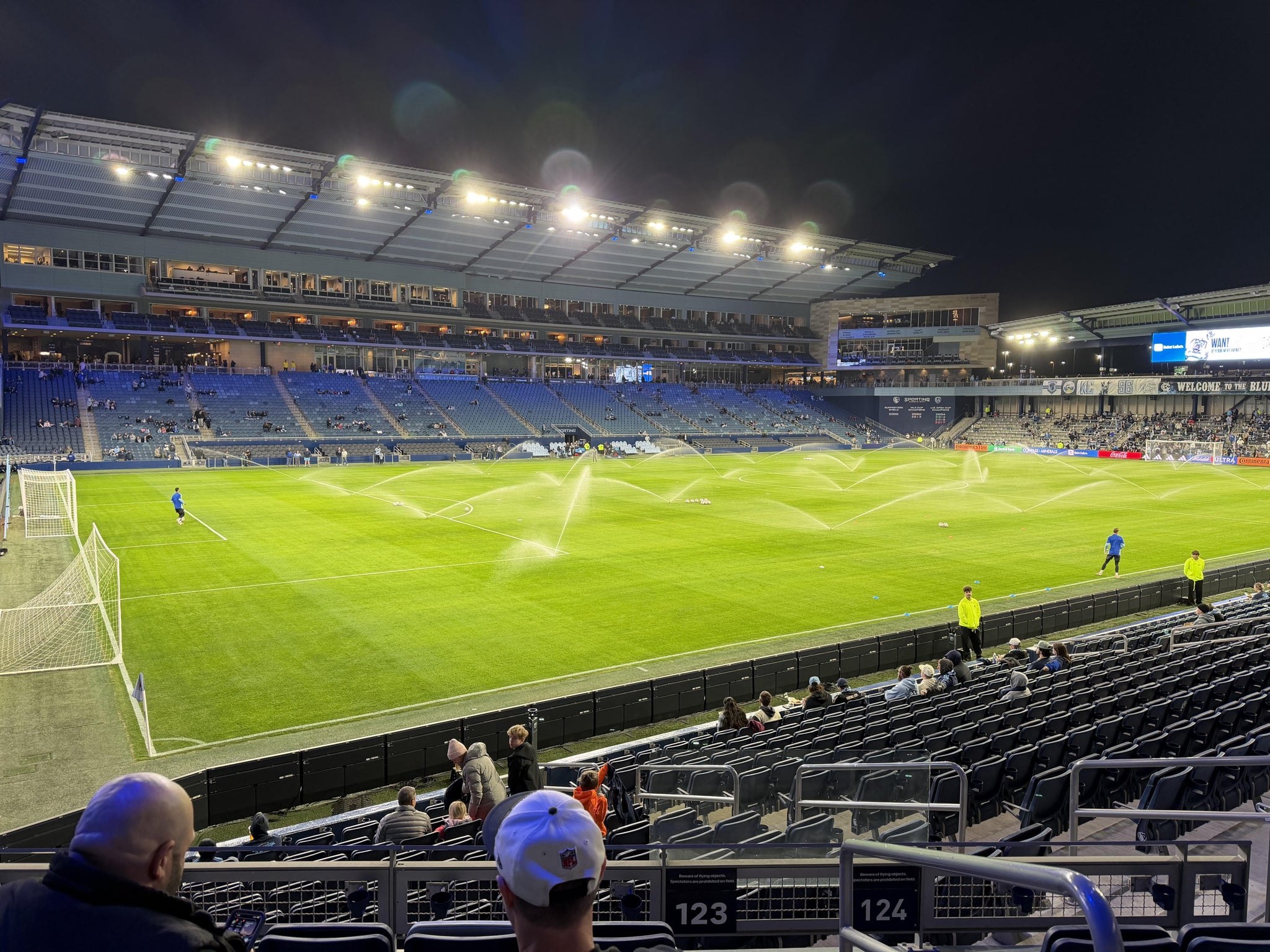 Vue réelle des fans prise de la Section 123 au site Sporting Park par Anonymous User