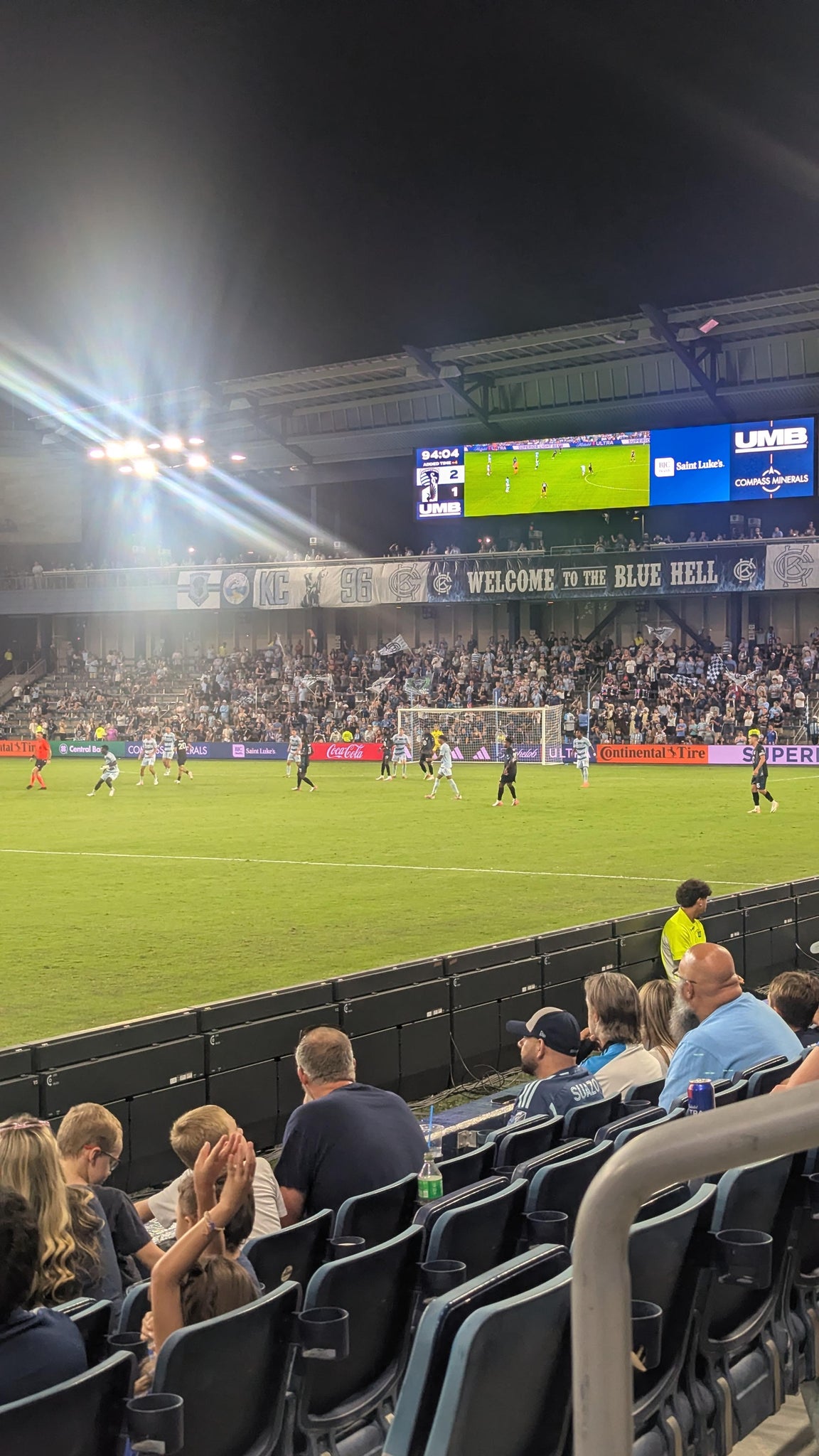 Real Fan View taken from Section 127 at Sporting Park by Angel H