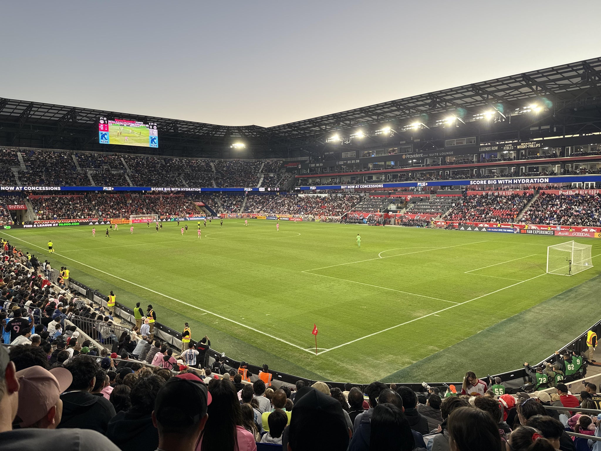 Real Fan View taken from Section 122 at Sports Illustrated Stadium by Aneesh P