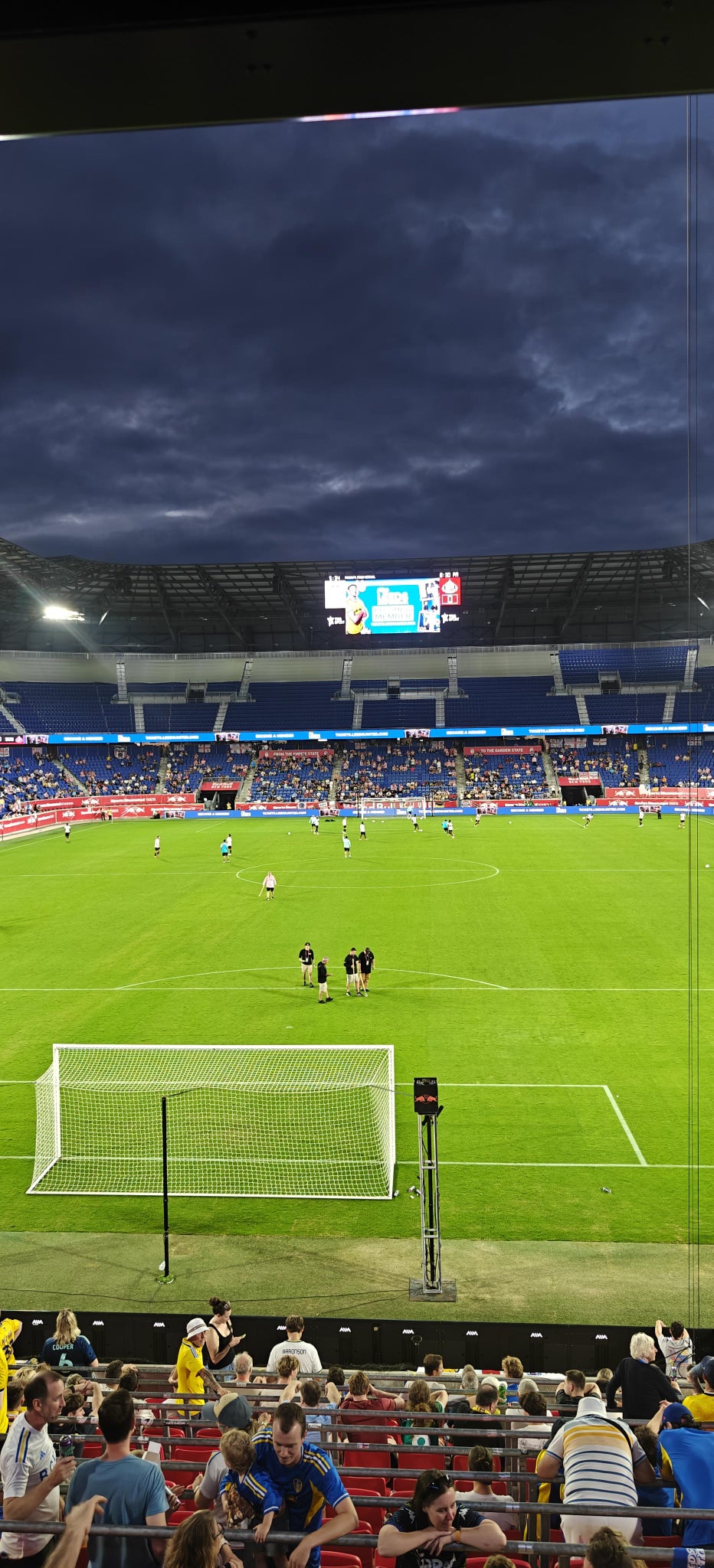 Real Fan View taken from Section 133 at Sports Illustrated Stadium by Sanjay M