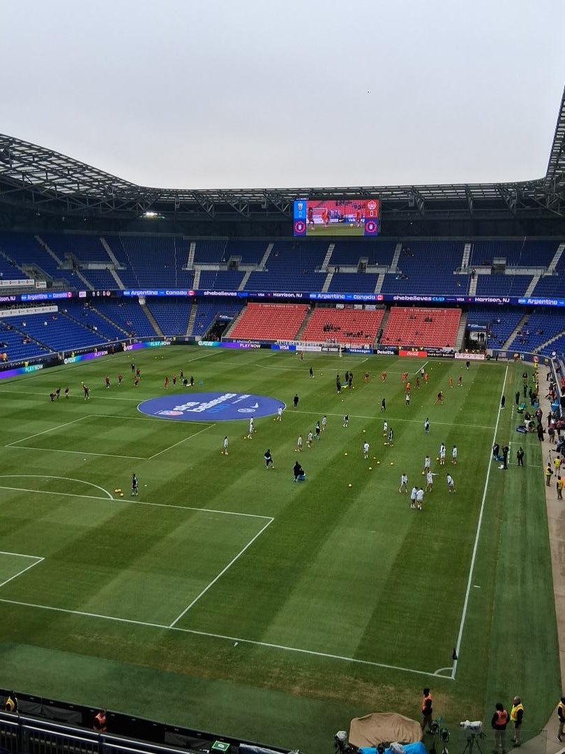 Real Fan View taken from Section 216 at Sports Illustrated Stadium by Arlana H