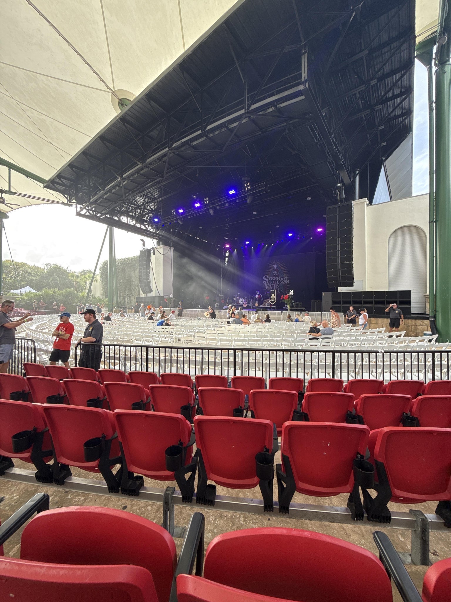 Real Fan View taken from Section 101 at St. Augustine Amphitheatre by Sam C