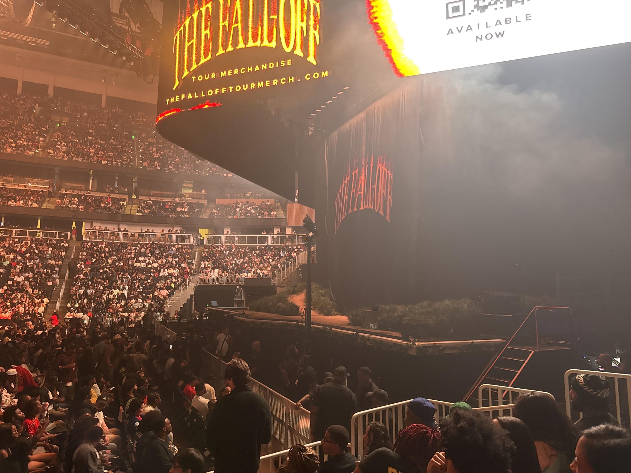 Real Fan View taken from Section 106 at State Farm Arena by Omar S