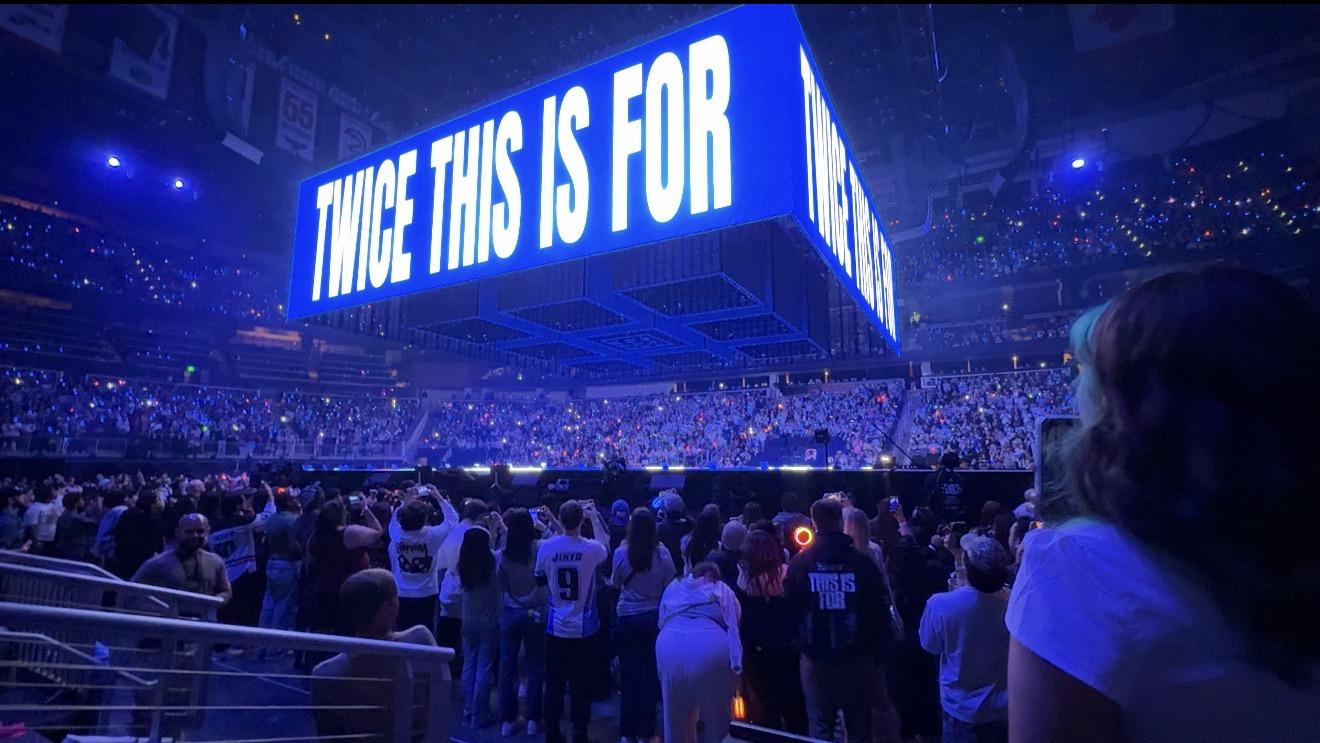 Real Fan View taken from Section 107 at State Farm Arena by Alex L
