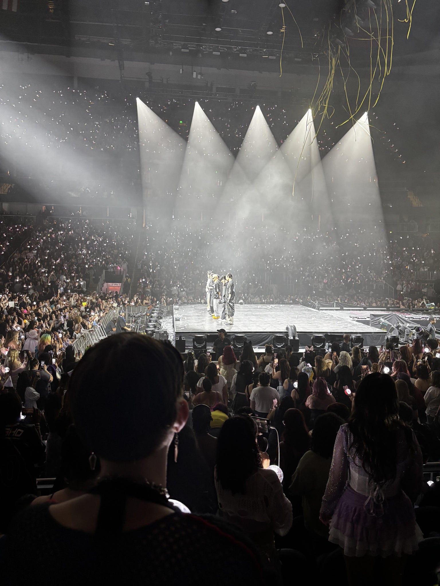 Real Fan View taken from Section 108 at State Farm Arena by Emily P