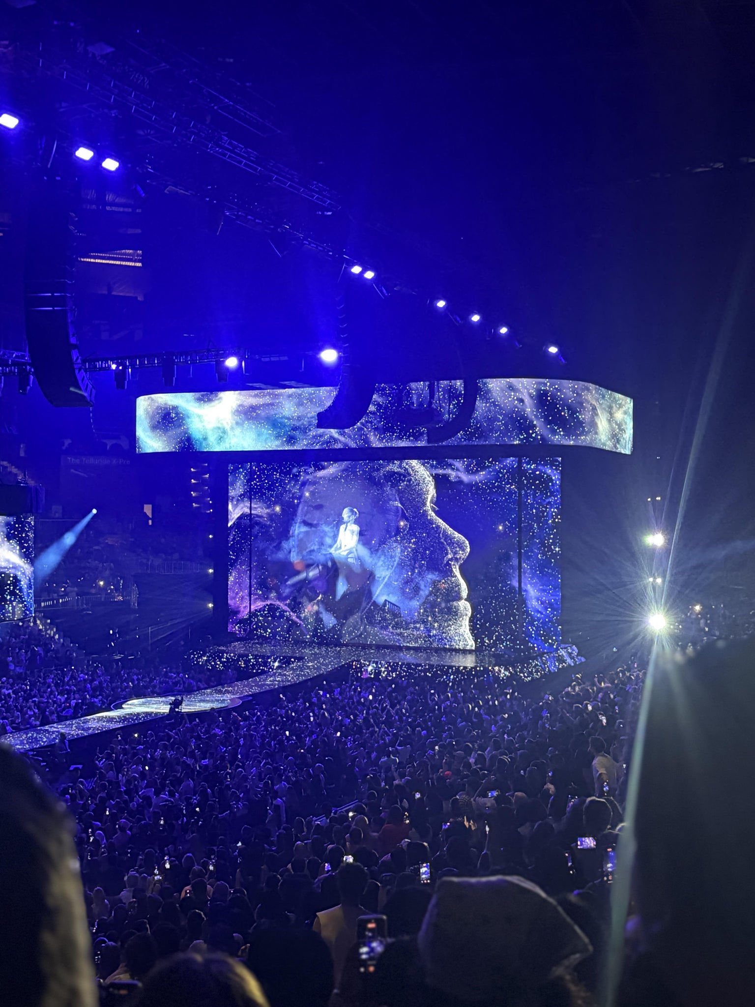 Real Fan View taken from Section 111 at State Farm Arena by Maya K