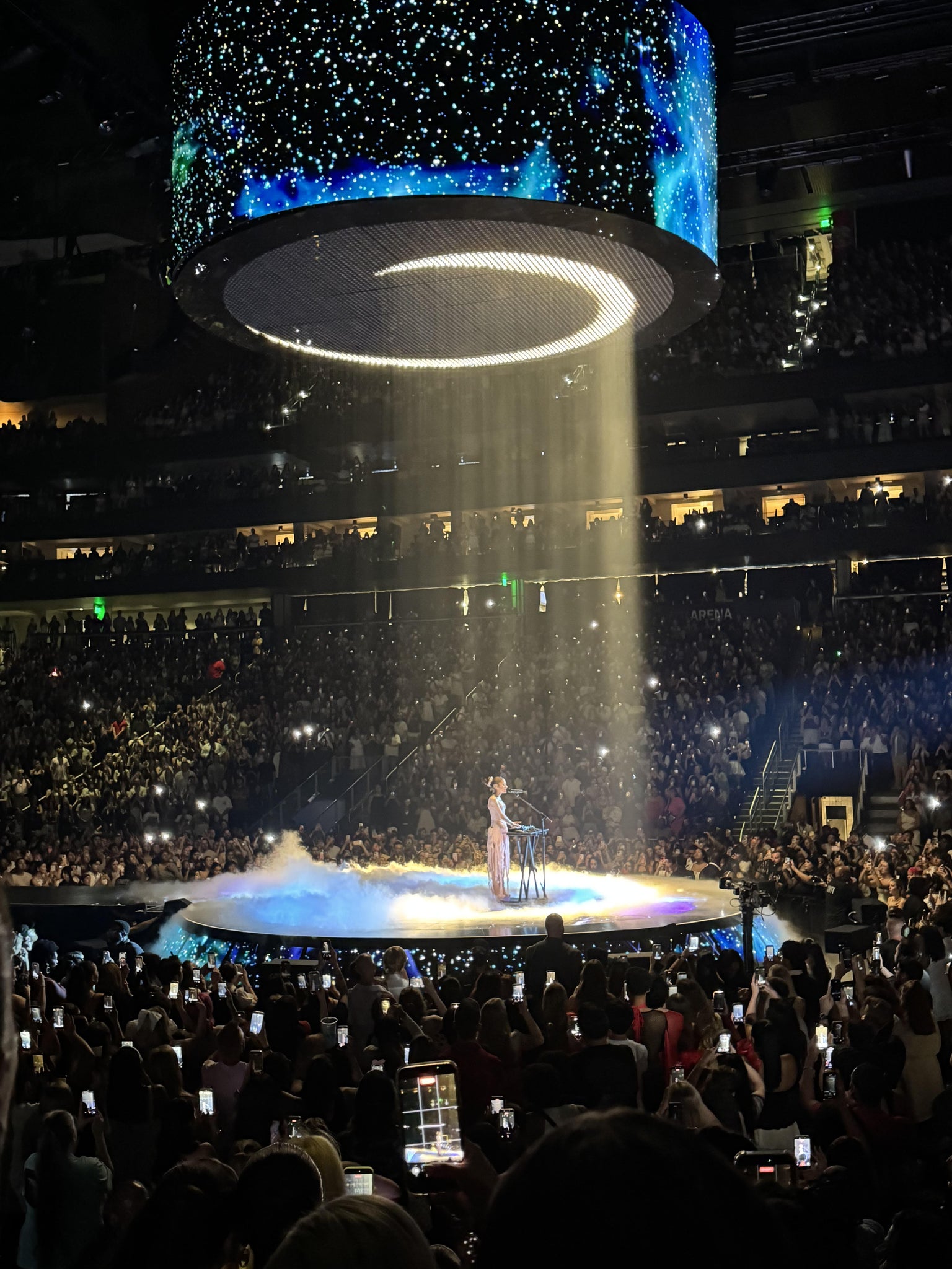 Real Fan View taken from Section 118 at State Farm Arena by Joshua H