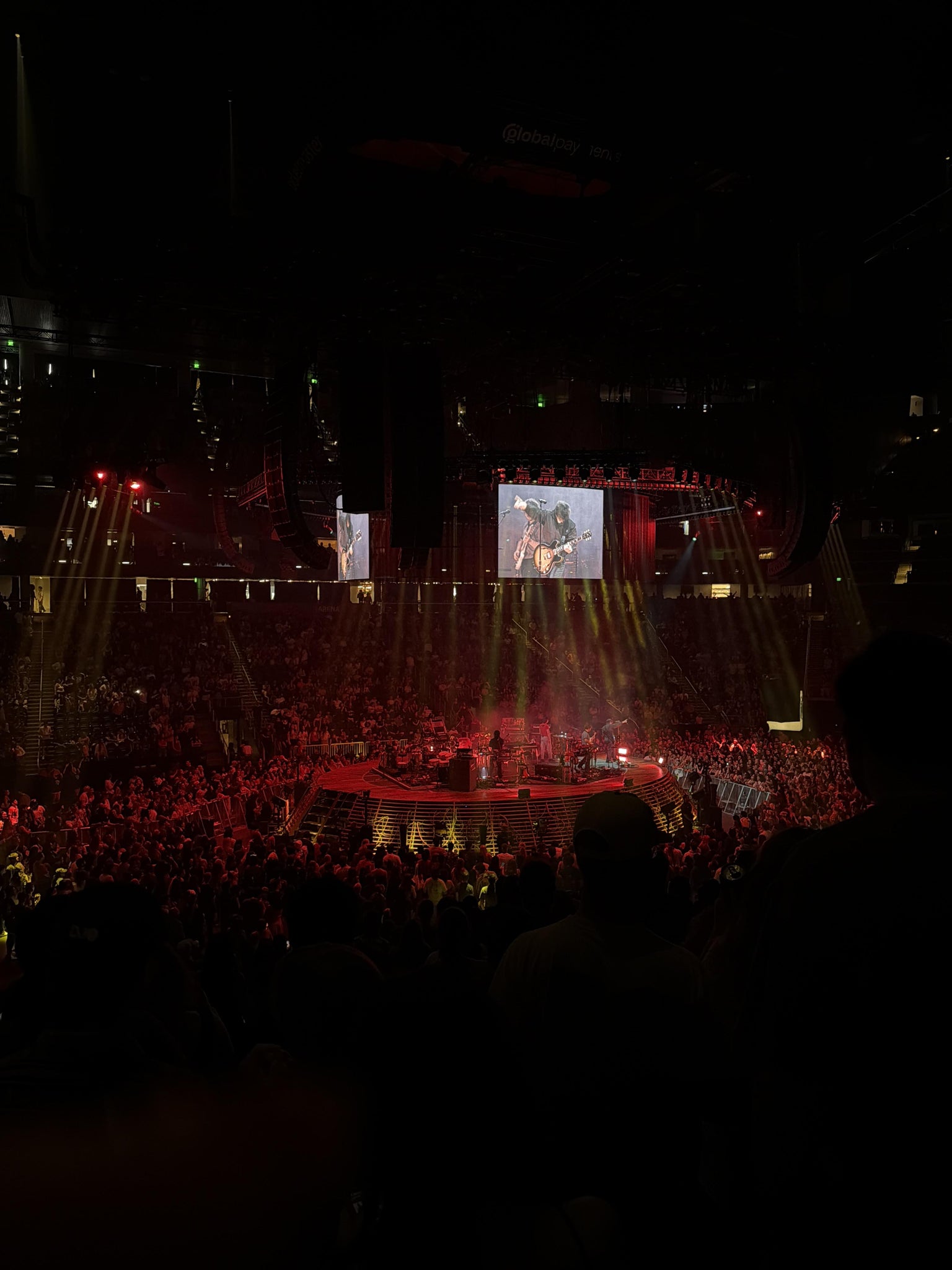 Real Fan View taken from Section 120 at State Farm Arena by Daija N