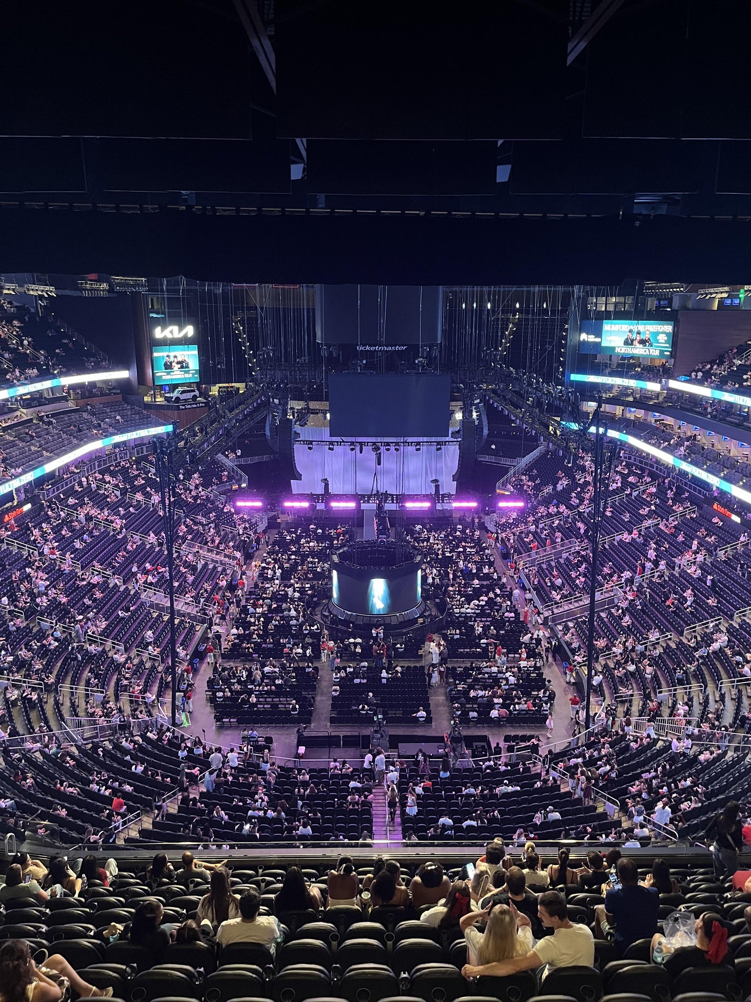 Real Fan View taken from Section 215 at State Farm Arena by Noah B