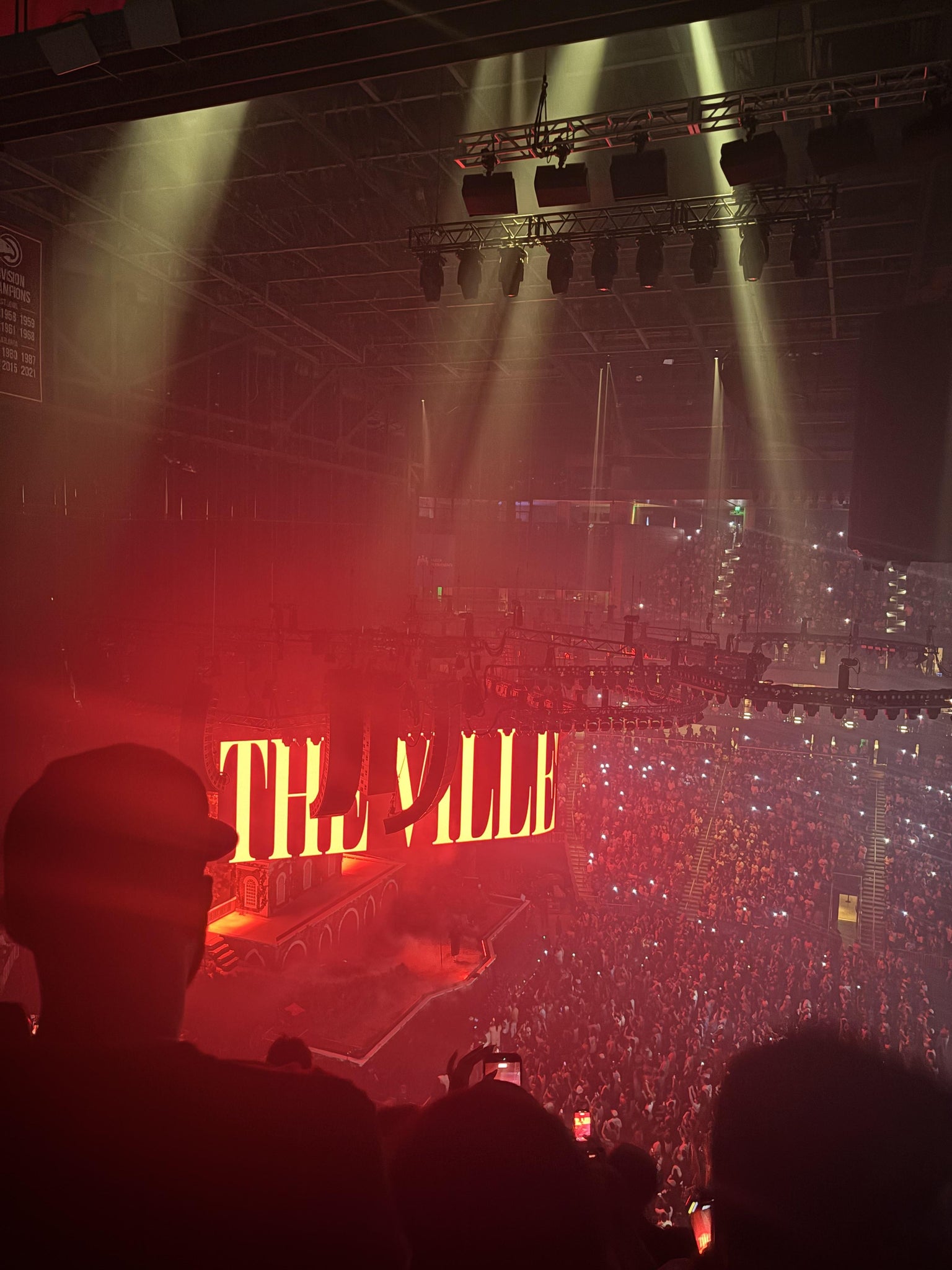 Real Fan View taken from Section 223 at State Farm Arena by Anonymous User