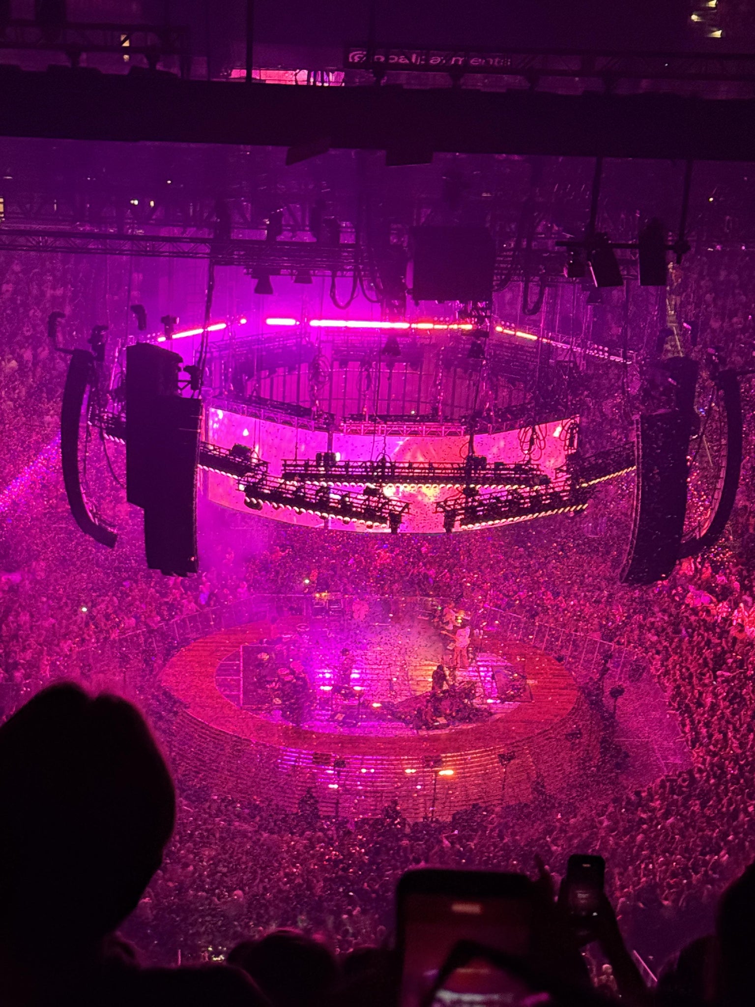 Real Fan View taken from Section 223 at State Farm Arena by Natalie S