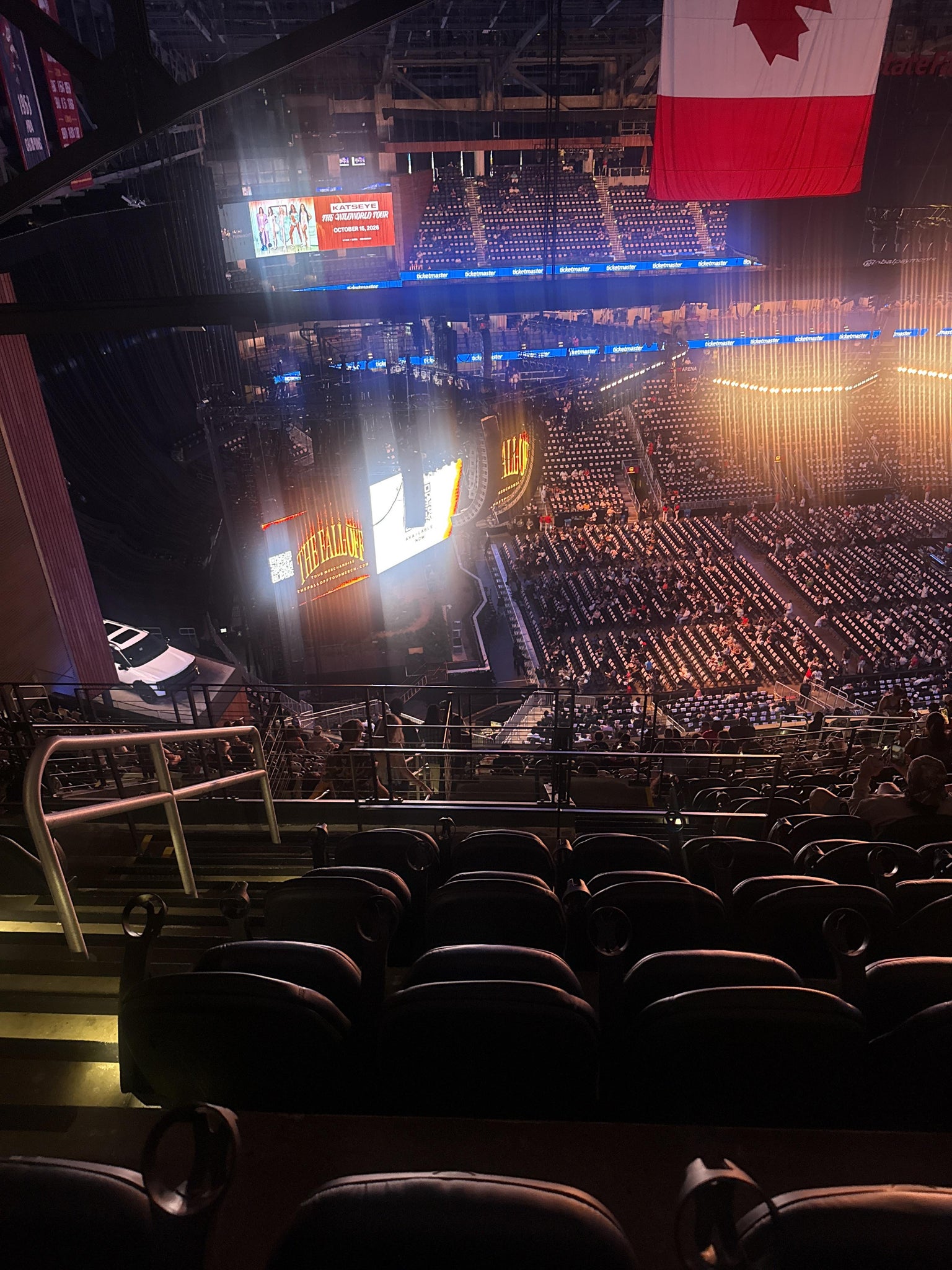 Real Fan View taken from Section 225 at State Farm Arena by Teddy J
