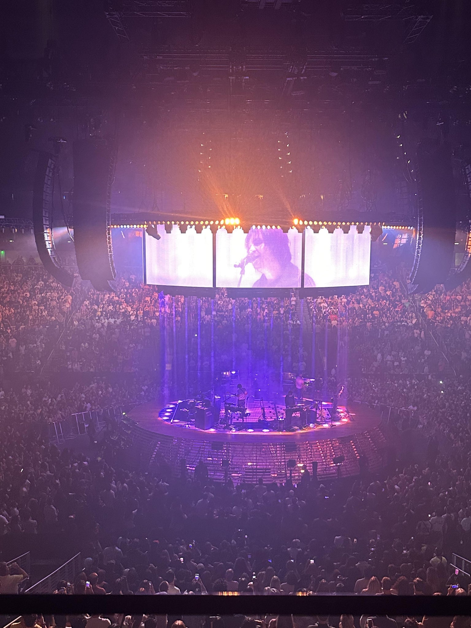 Real Fan View taken from Section T 22 at State Farm Arena by Melissa p T