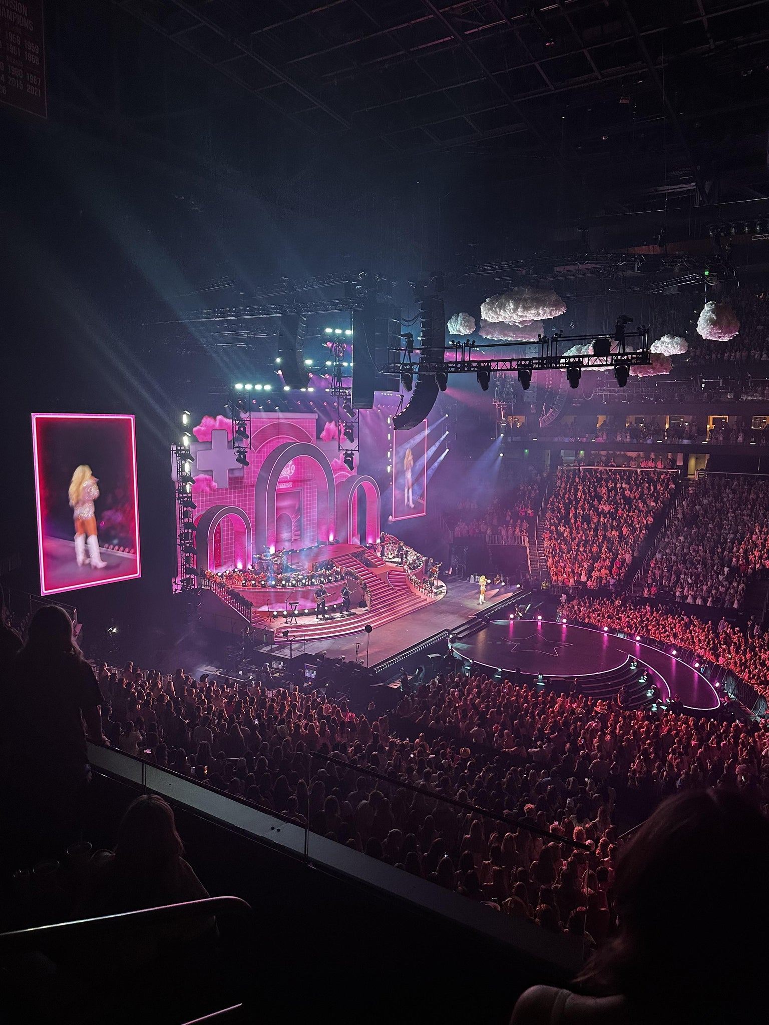 Real Fan View taken from Section T 22 at State Farm Arena by Laci F