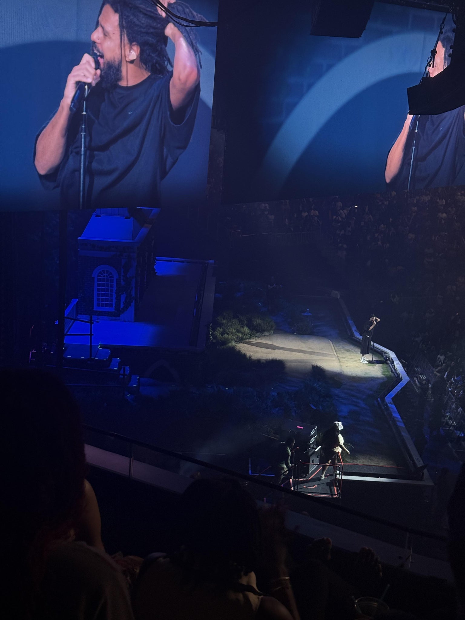 Real Fan View taken from Section T 26 at State Farm Arena by Anonymous User