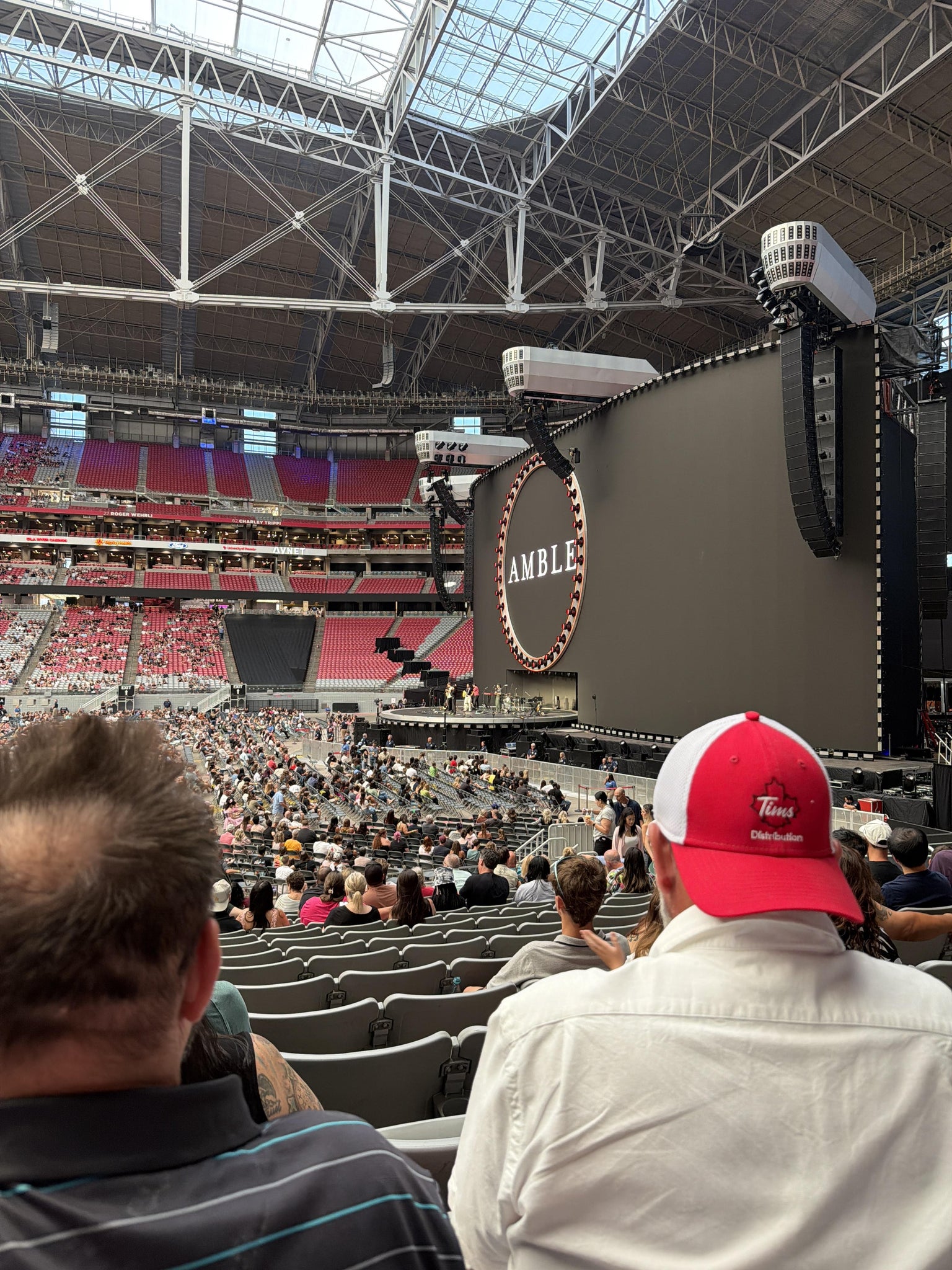 Real Fan View taken from Section 105 at State Farm Stadium by Megan P