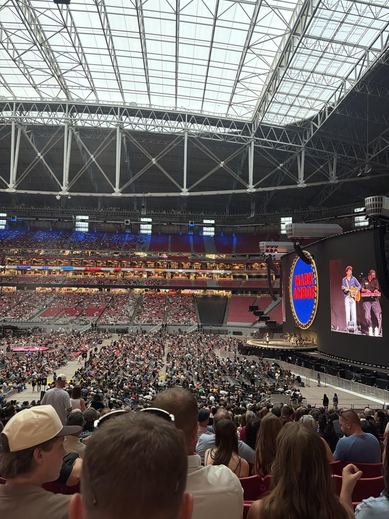 Real Fan View taken from Section 105 at State Farm Stadium by Anonymous User
