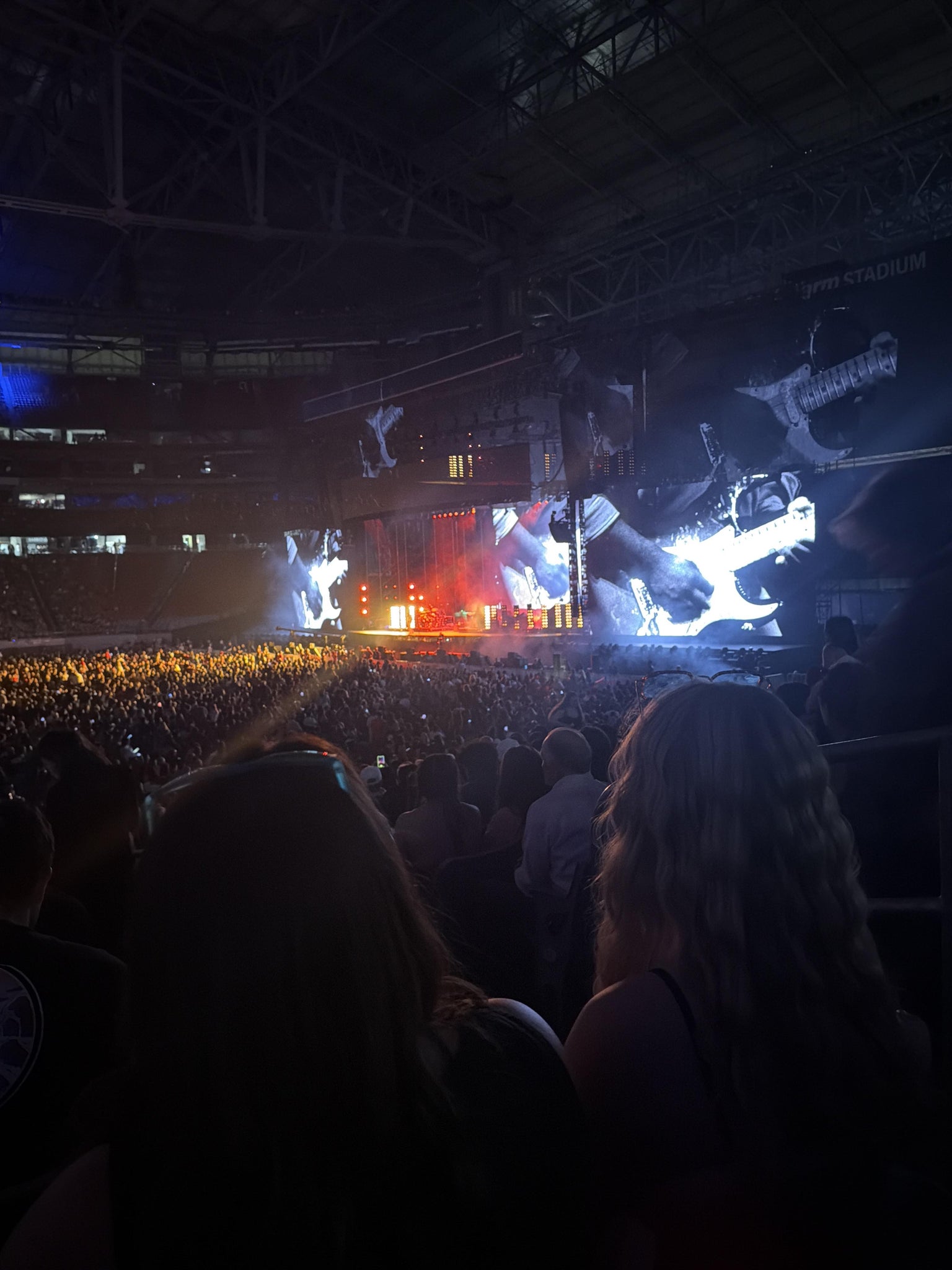 Real Fan View taken from Section 107 at State Farm Stadium by Jimena H