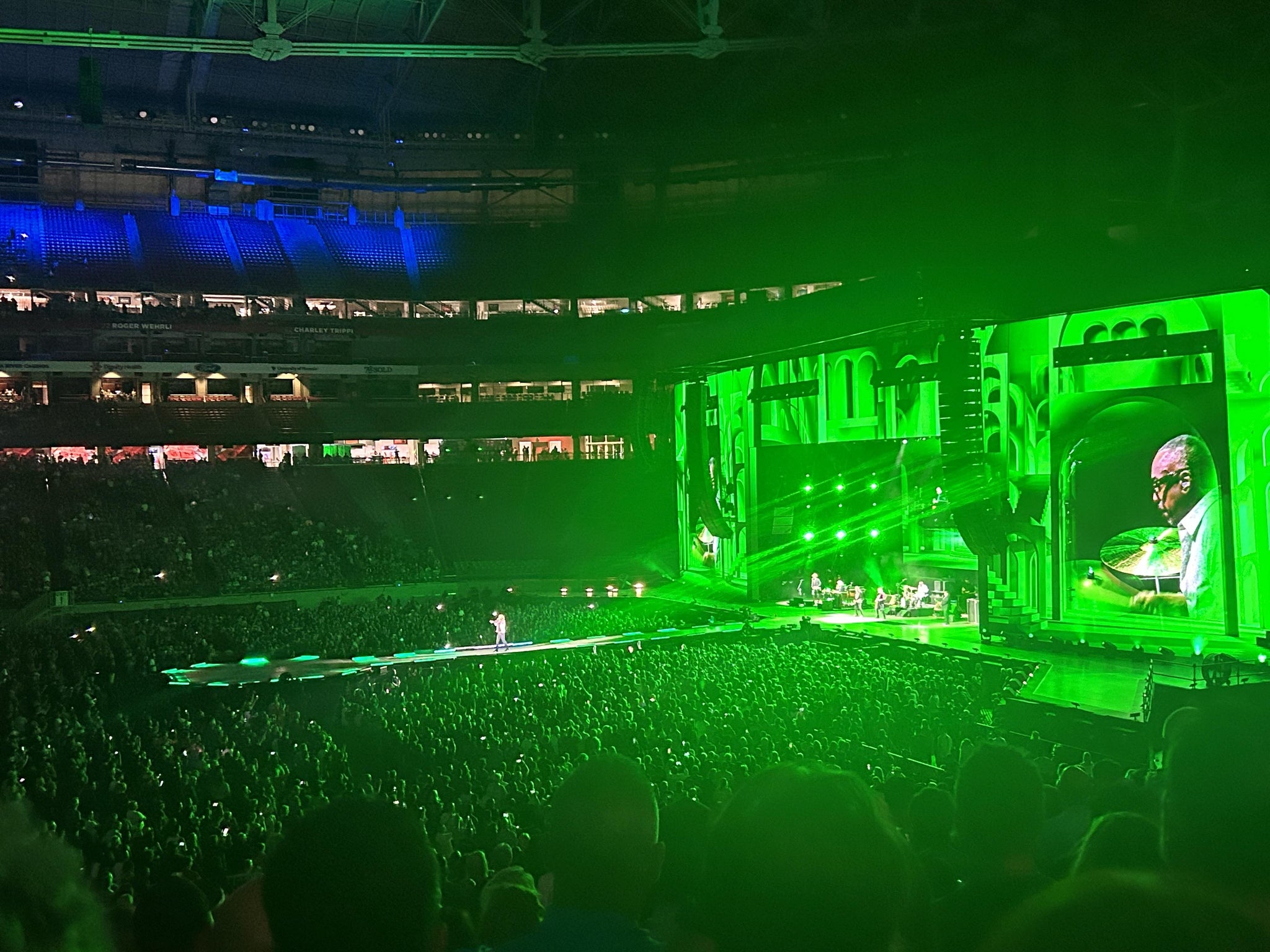 Real Fan View taken from Section 107 at State Farm Stadium by Mikayla R