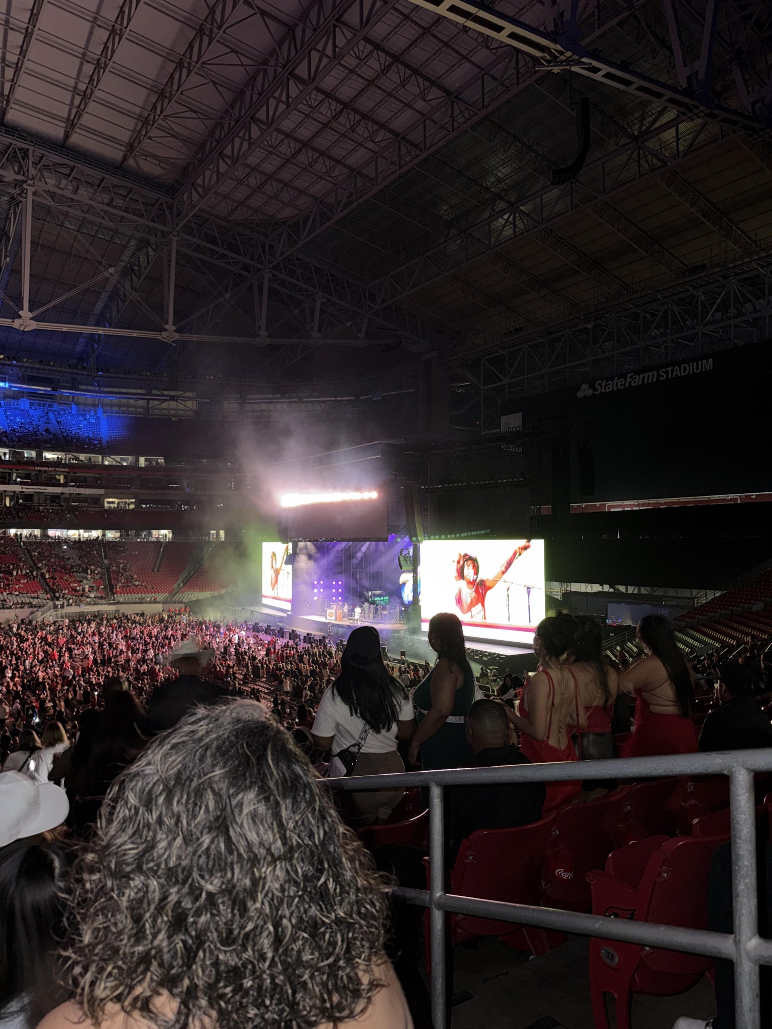 Real Fan View taken from Section 107 at State Farm Stadium by Anonymous User
