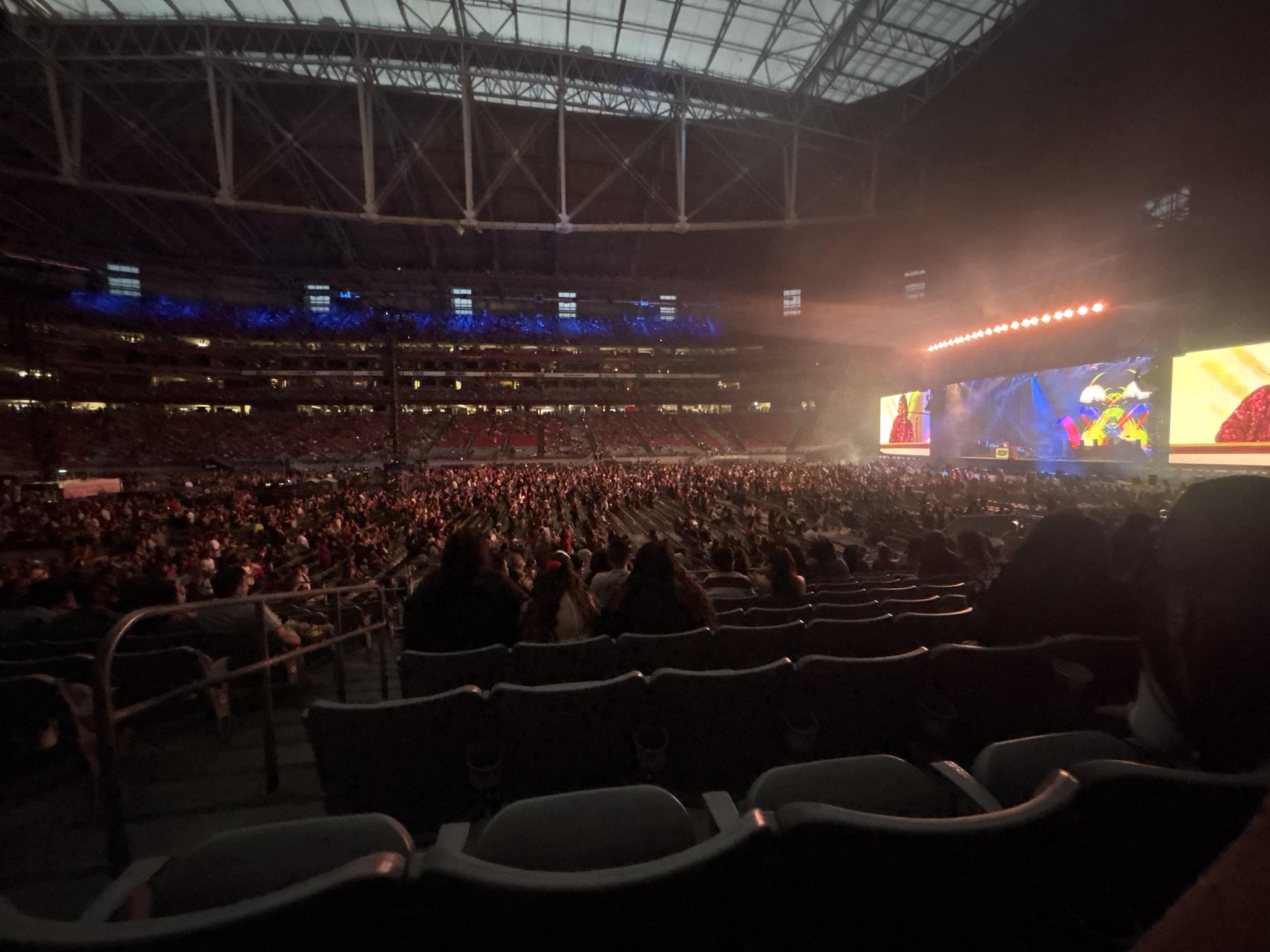 Real Fan View taken from Section 107 at State Farm Stadium by Leilona W