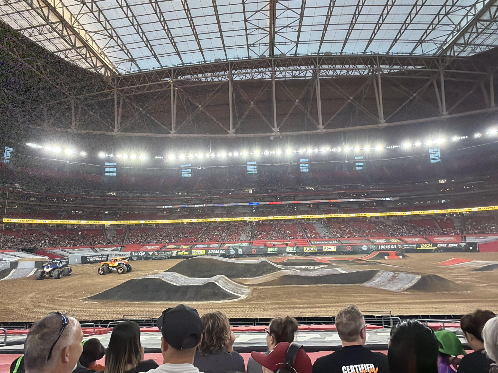 Real Fan View taken from Section 109 at State Farm Stadium by Jazmin P