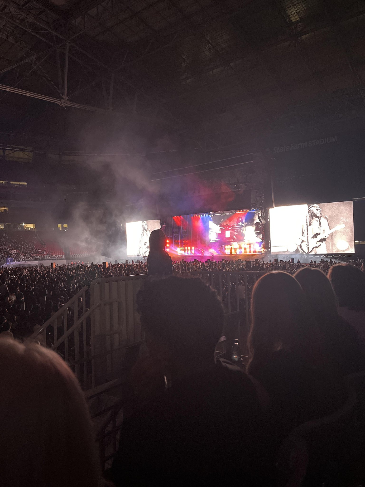 Real Fan View taken from Section 109 at State Farm Stadium by Keyvil K
