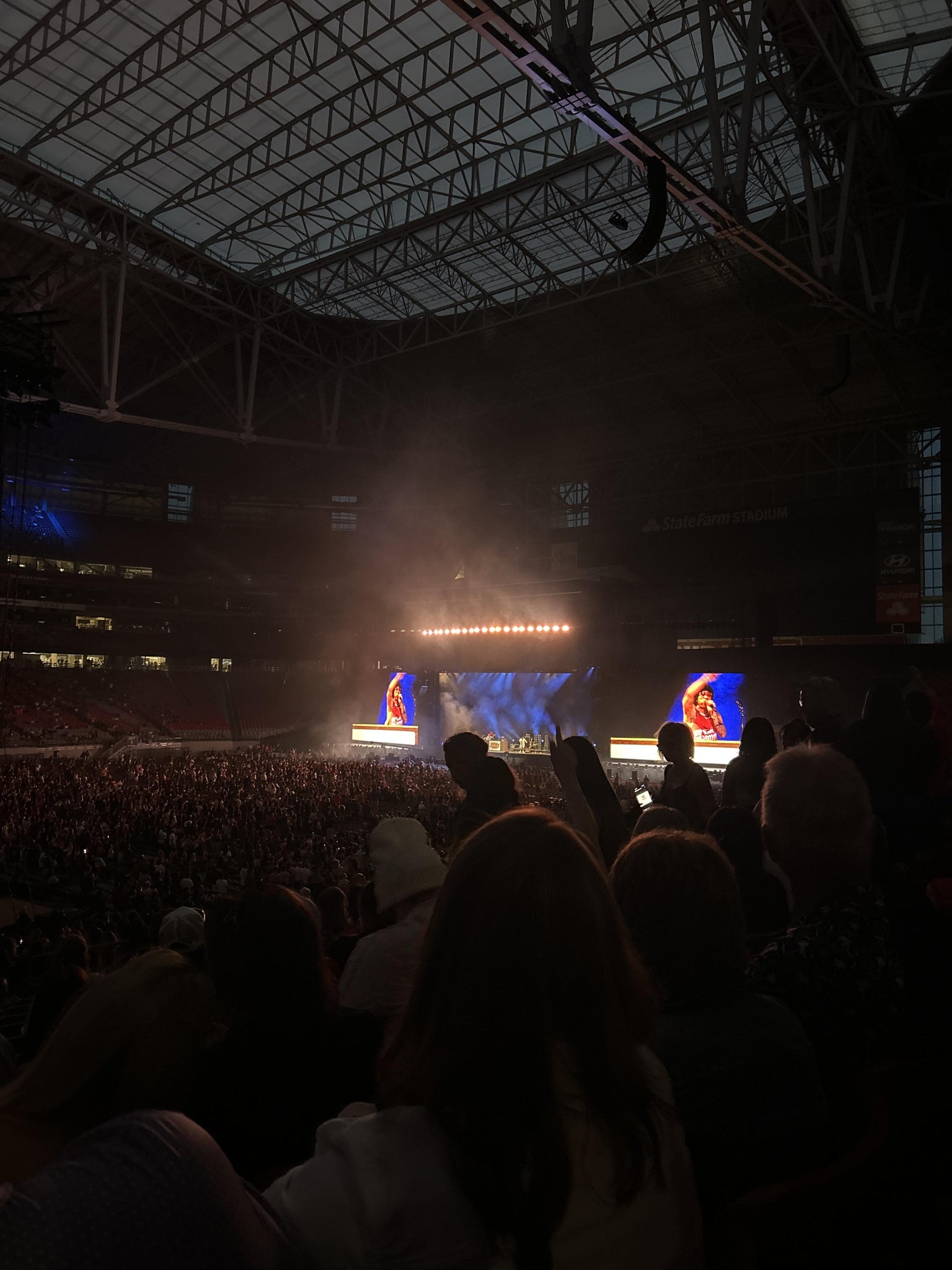 Real Fan View taken from Section 111 at State Farm Stadium by Kayla H