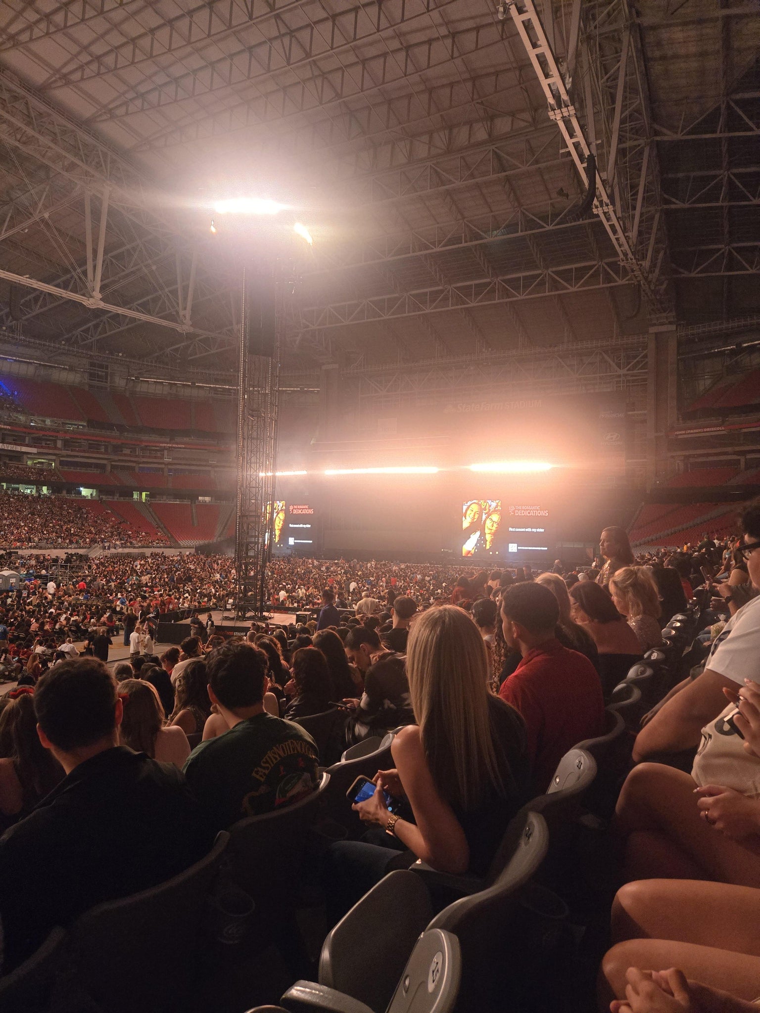 Real Fan View taken from Section 112 at State Farm Stadium by Anonymous User