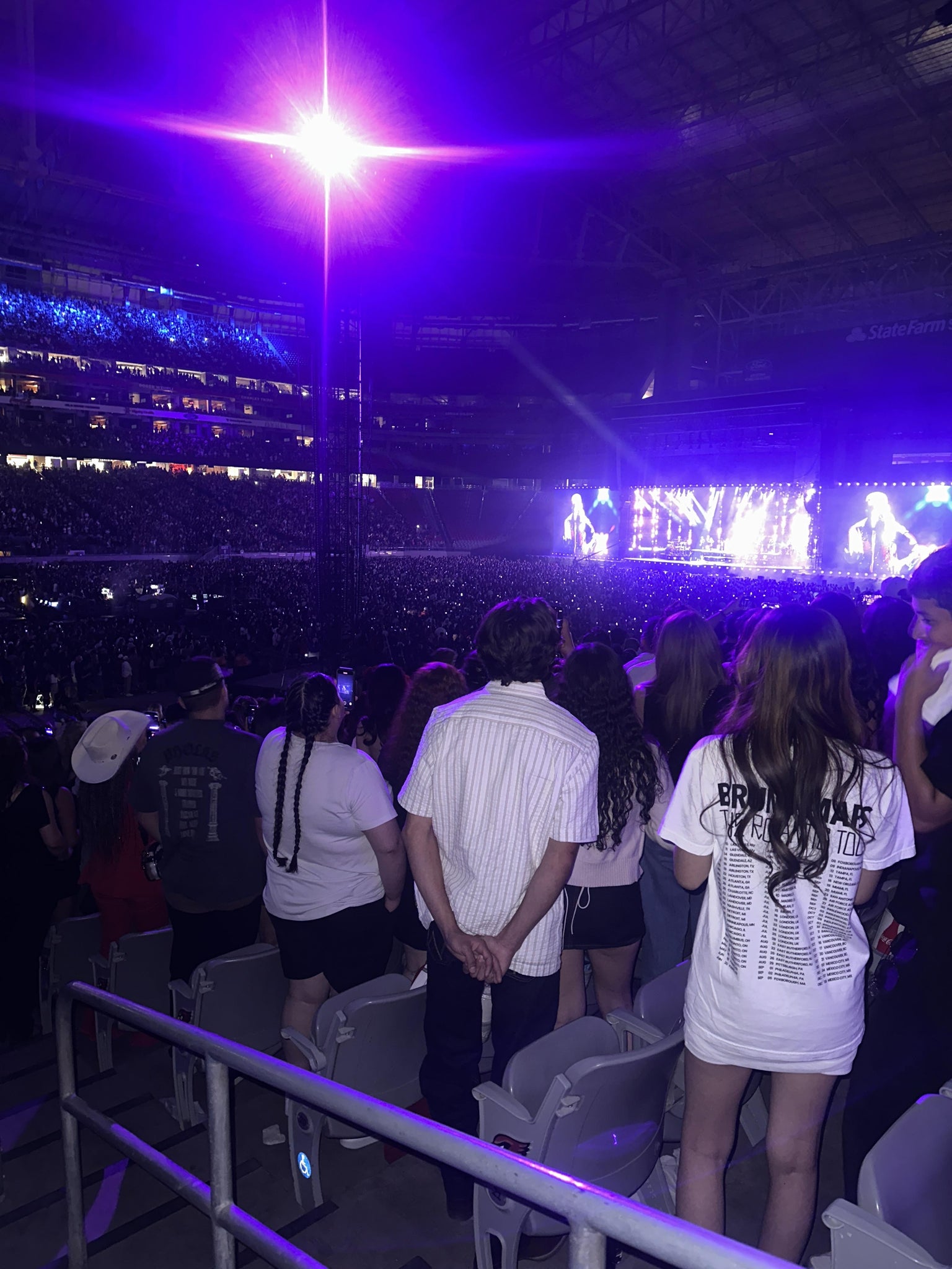 Real Fan View taken from Section 112 at State Farm Stadium by Alondra D