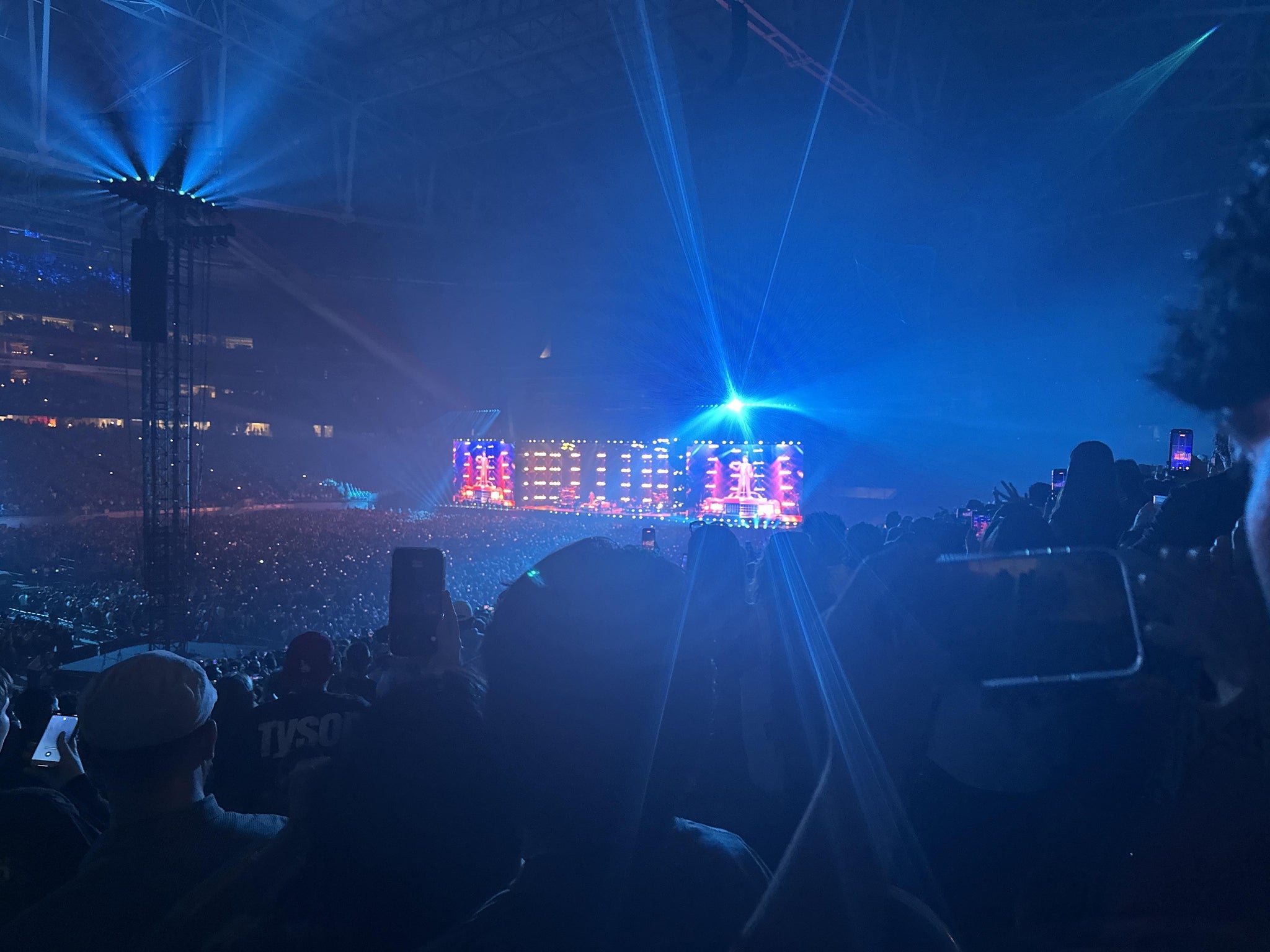 Real Fan View taken from Section 112 at State Farm Stadium by Jessica P