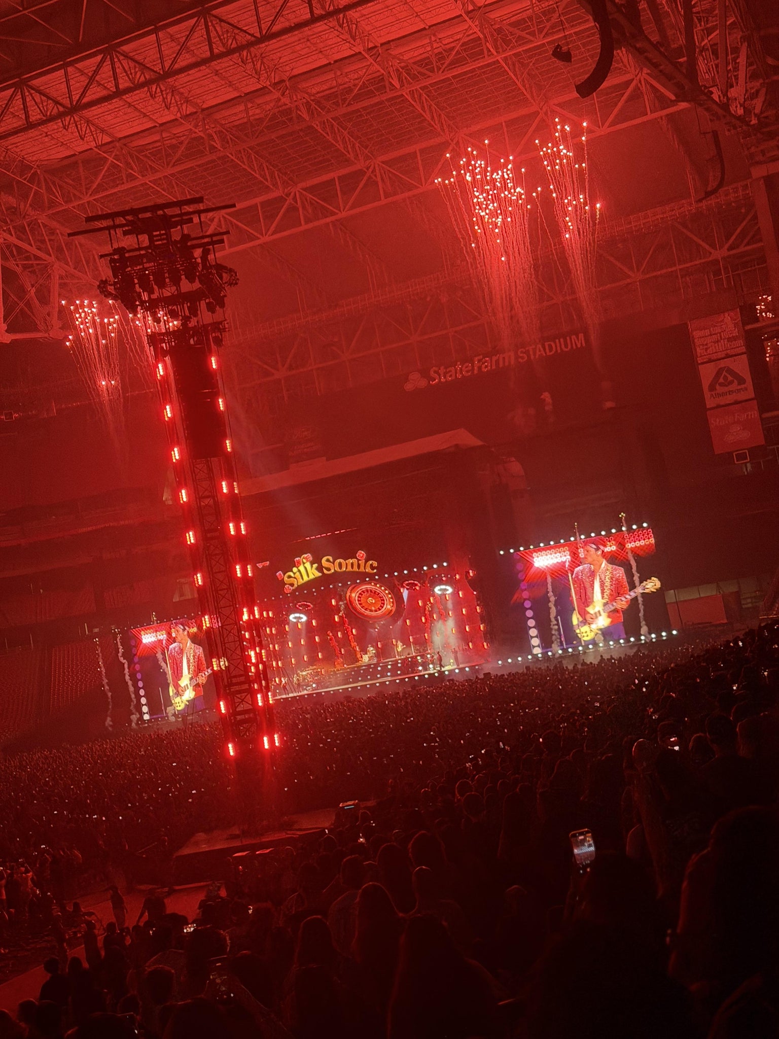 Real Fan View taken from Section 113 at State Farm Stadium by Bridgette M
