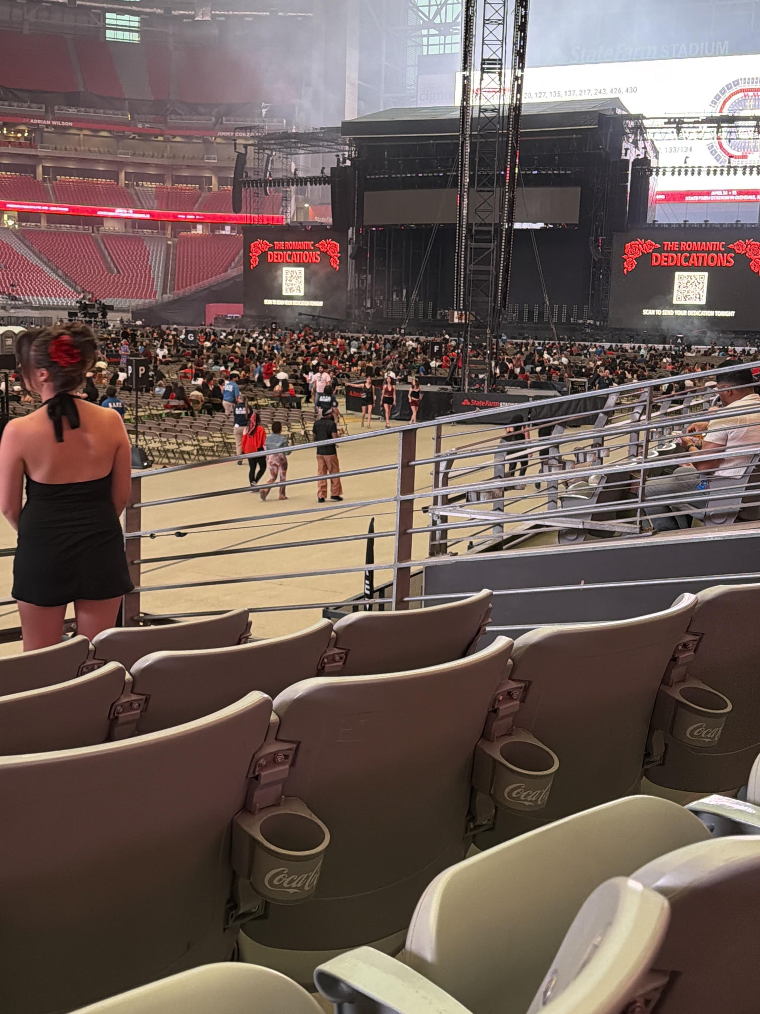Real Fan View taken from Section 113 at State Farm Stadium by Anonymous User