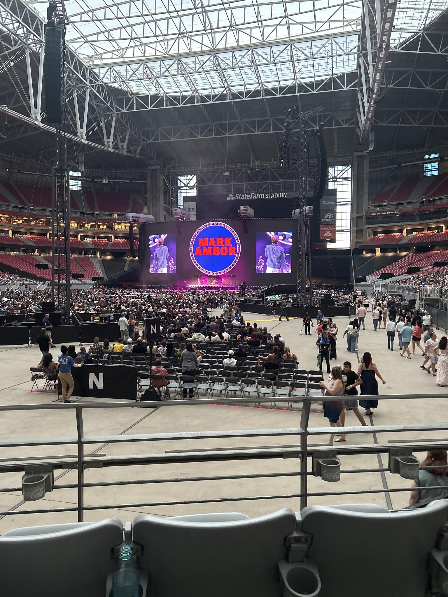 Real Fan View taken from Section 115 at State Farm Stadium by Savanah B