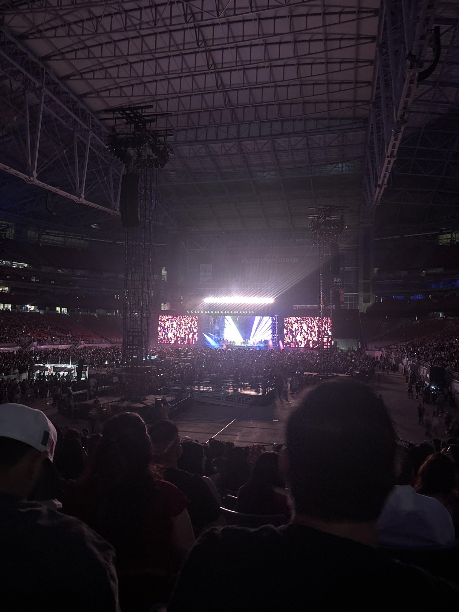 Real Fan View taken from Section 116 at State Farm Stadium by Chai K