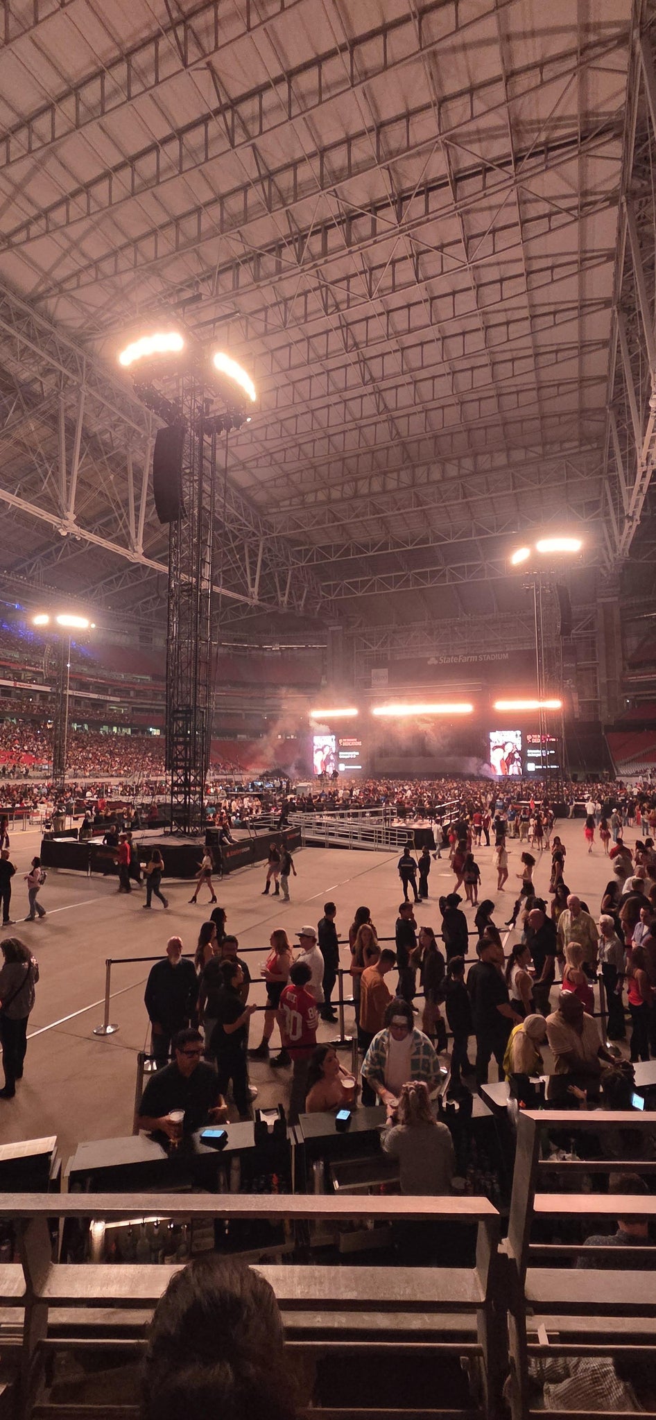 Real Fan View taken from Section 116 at State Farm Stadium by Latoya L