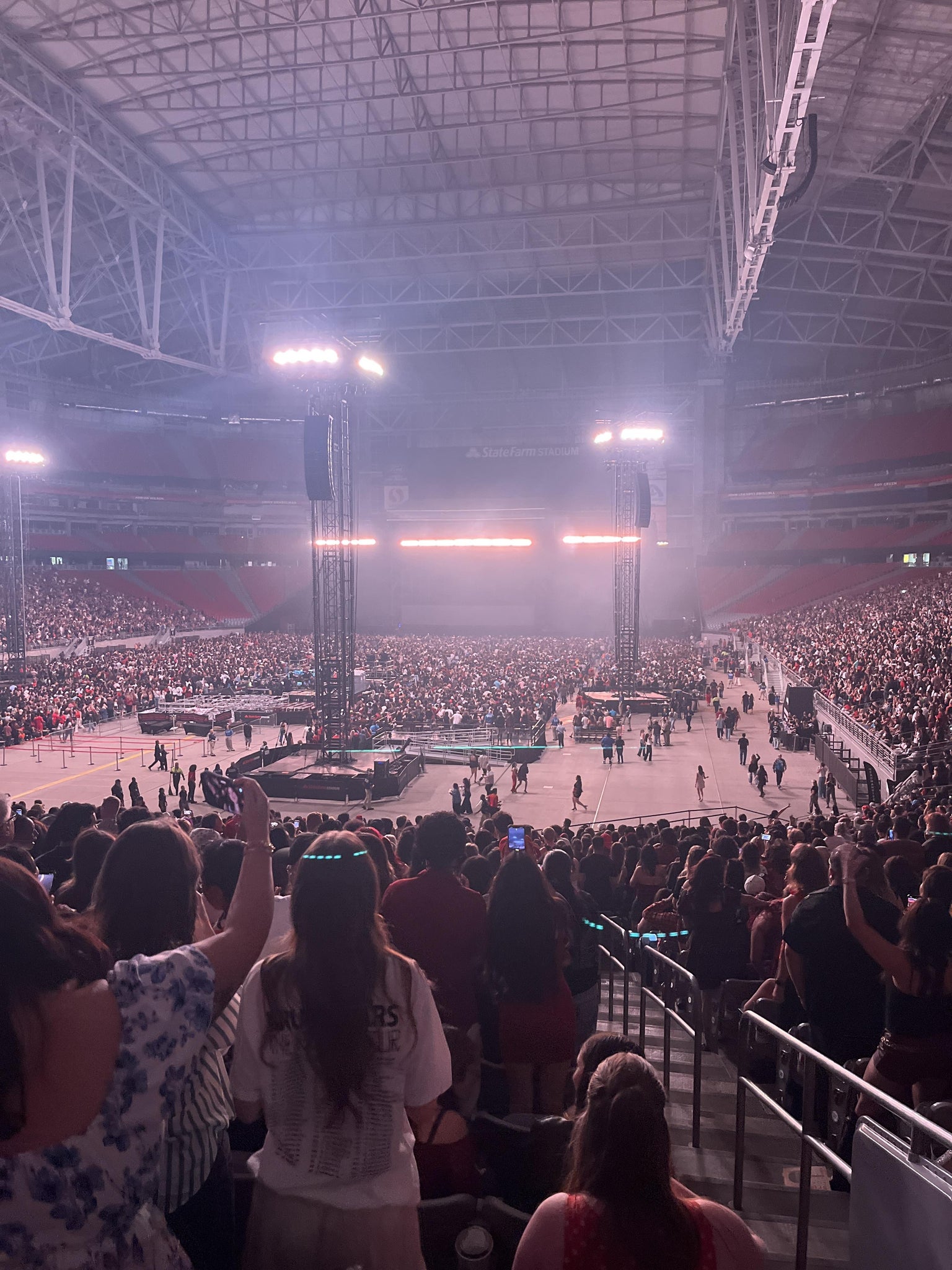 Real Fan View taken from Section 116 at State Farm Stadium by Brenda H