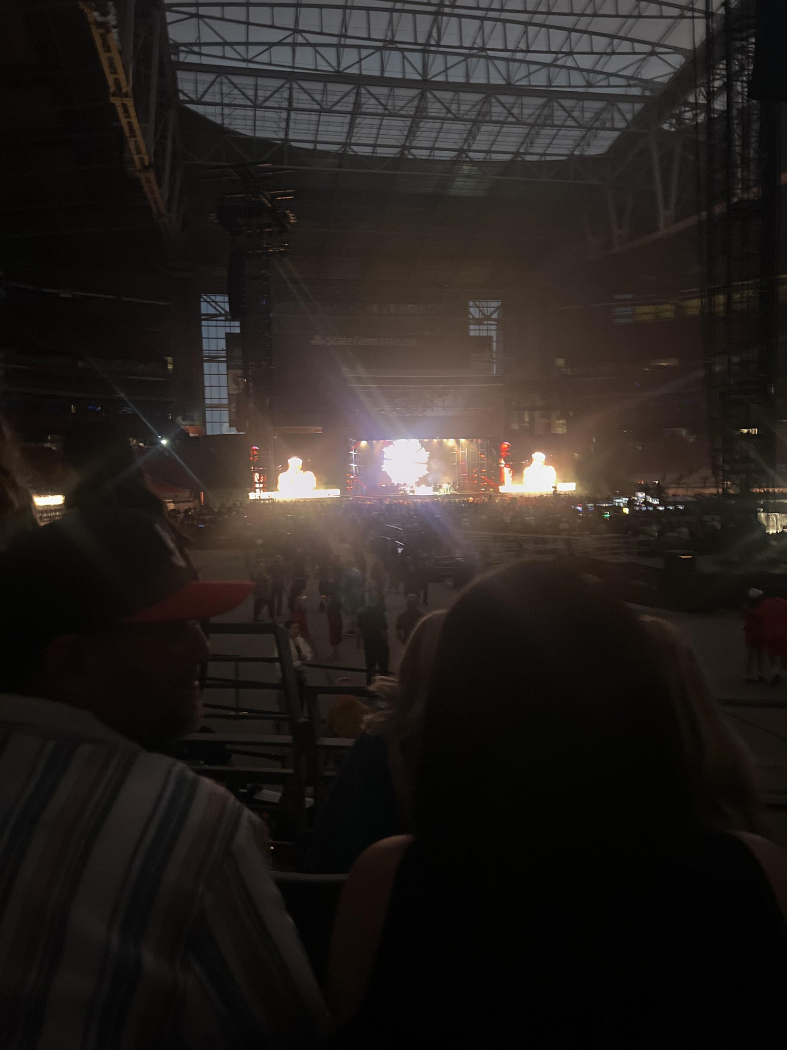 Real Fan View taken from Section 123 at State Farm Stadium by Mia C