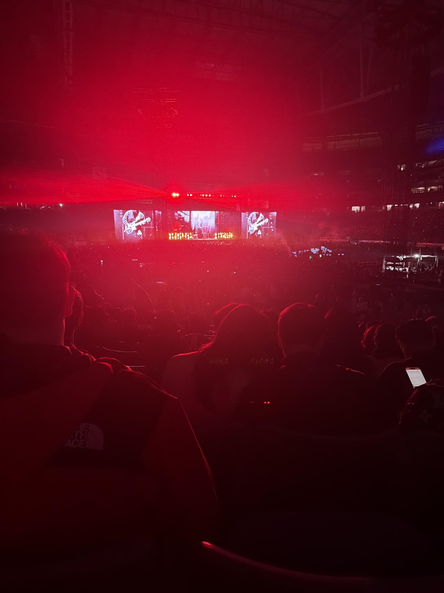 Real Fan View taken from Section 124 at State Farm Stadium by Natalia R