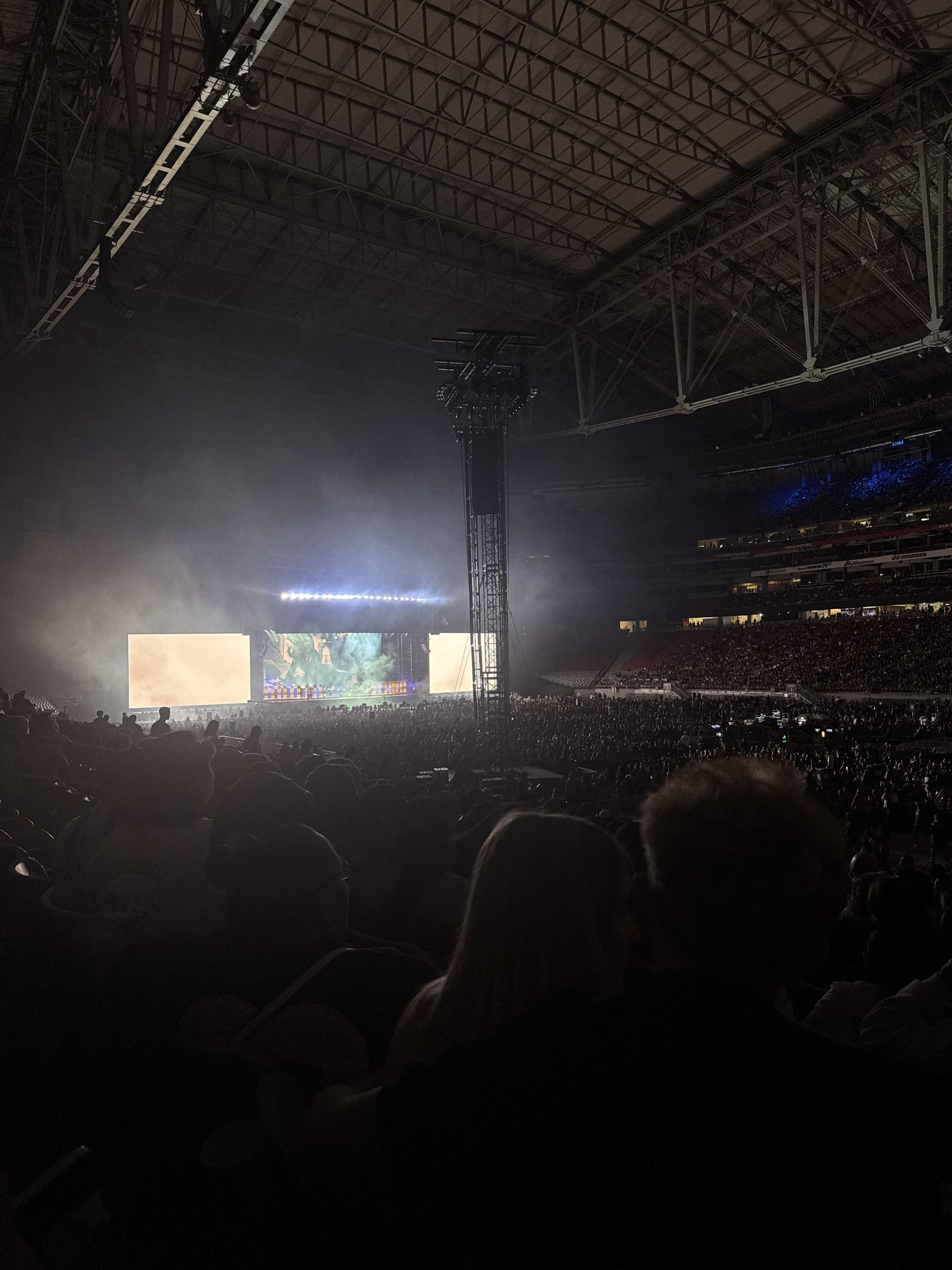 Real Fan View taken from Section 125 at State Farm Stadium by Nialyse L
