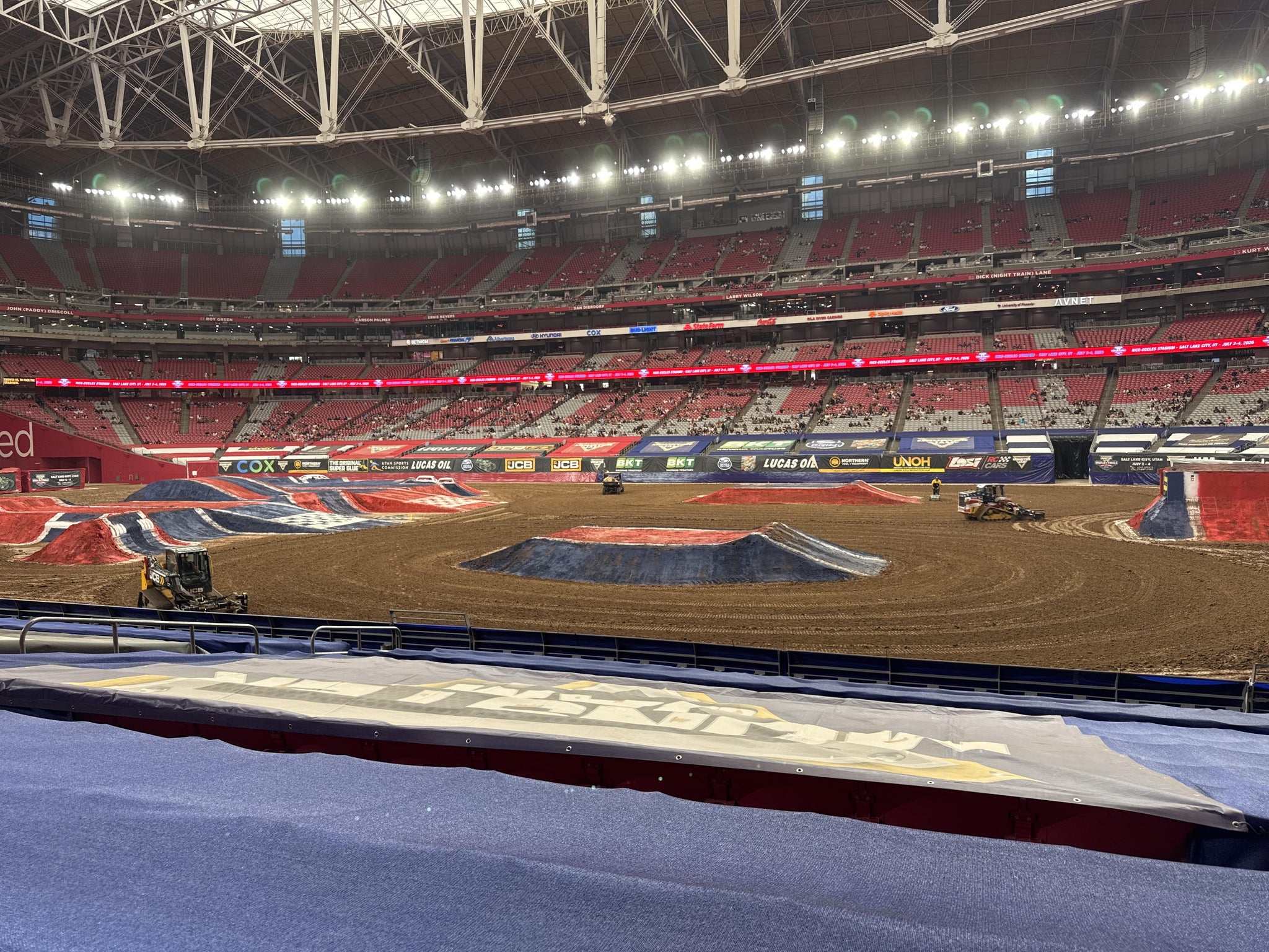 Real Fan View taken from Section 126 at State Farm Stadium by Veronica lizeth Q
