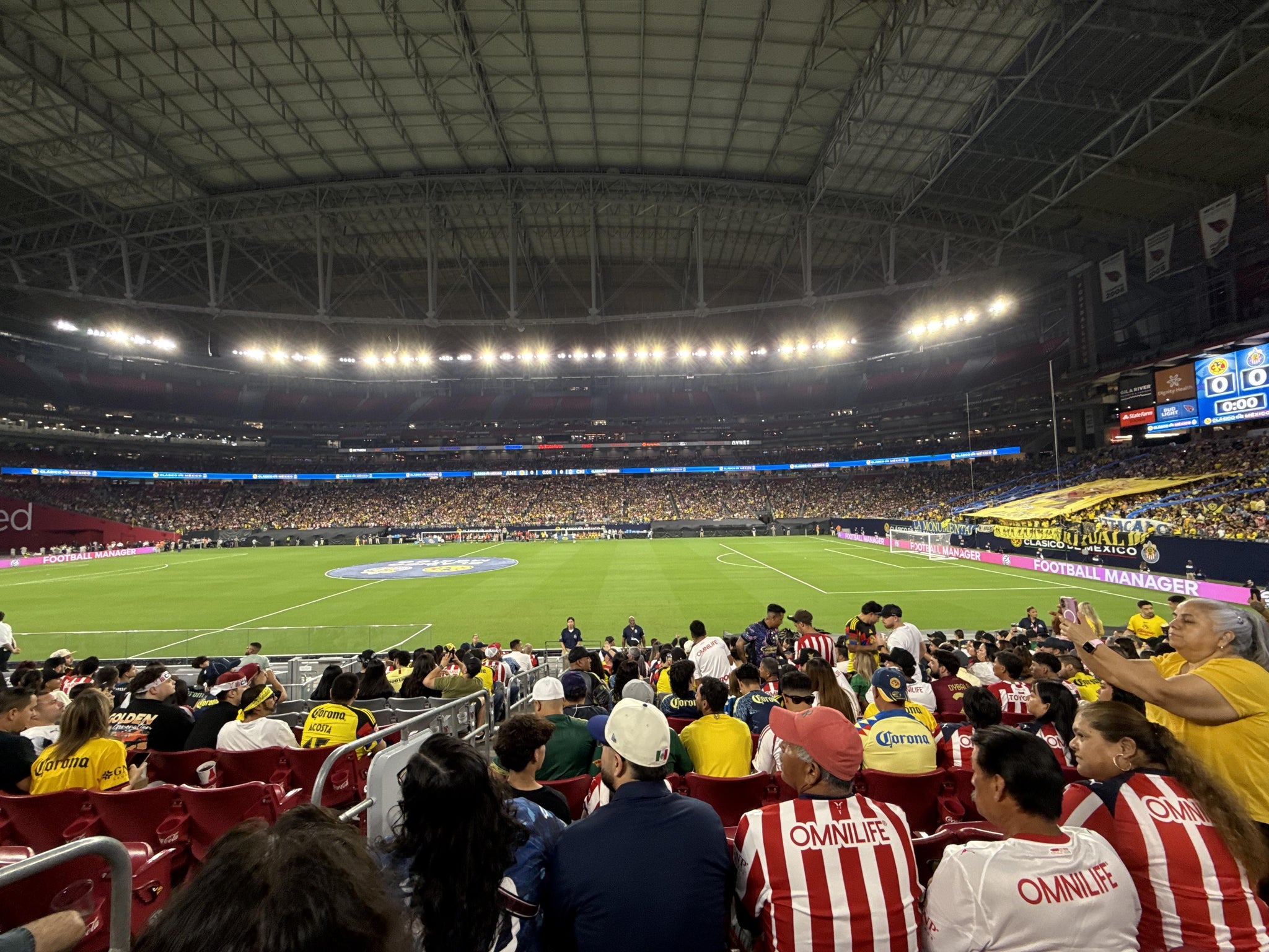 Real Fan View taken from Section 127 at State Farm Stadium by Amisadai F